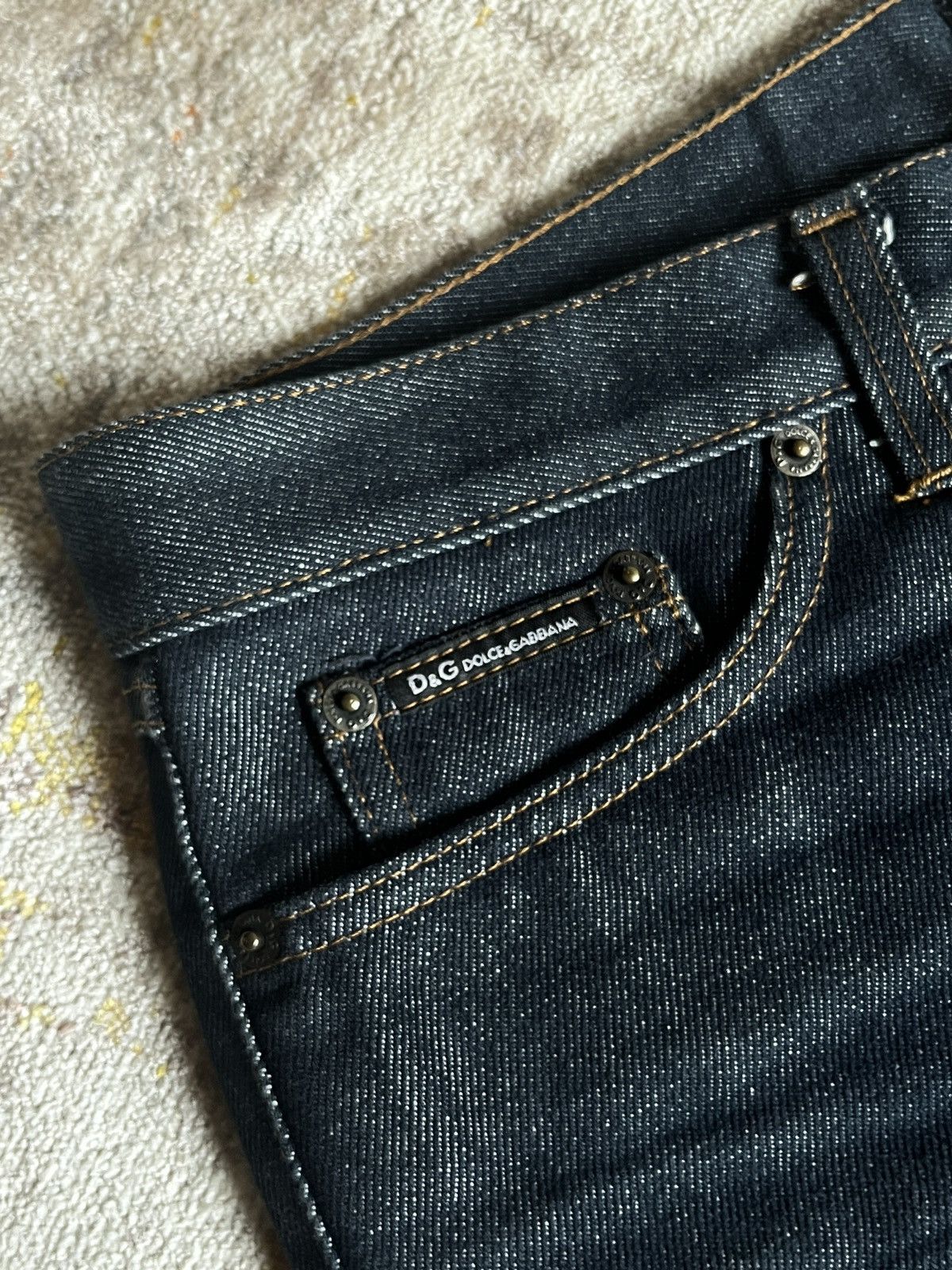 Dolce & Gabbana D&G Butterfly Flared Denim Size 28" / US 6 / IT 42 - 3 Thumbnail