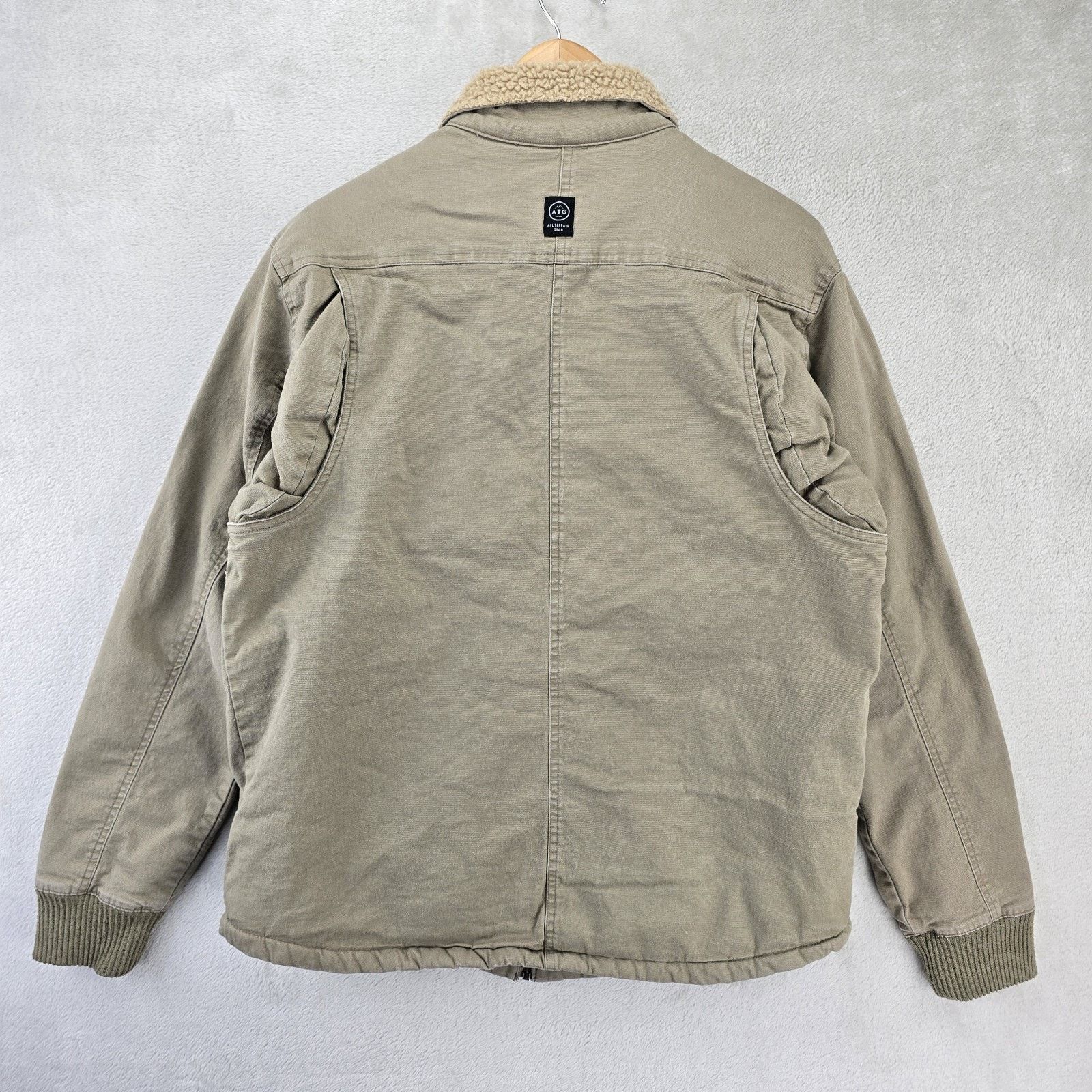 Wrangler Wrangler ATG Sherpa Lined Jacket M Canvas All Terrain Gear Size US M / EU 48-50 / 2 - 9 Thumbnail
