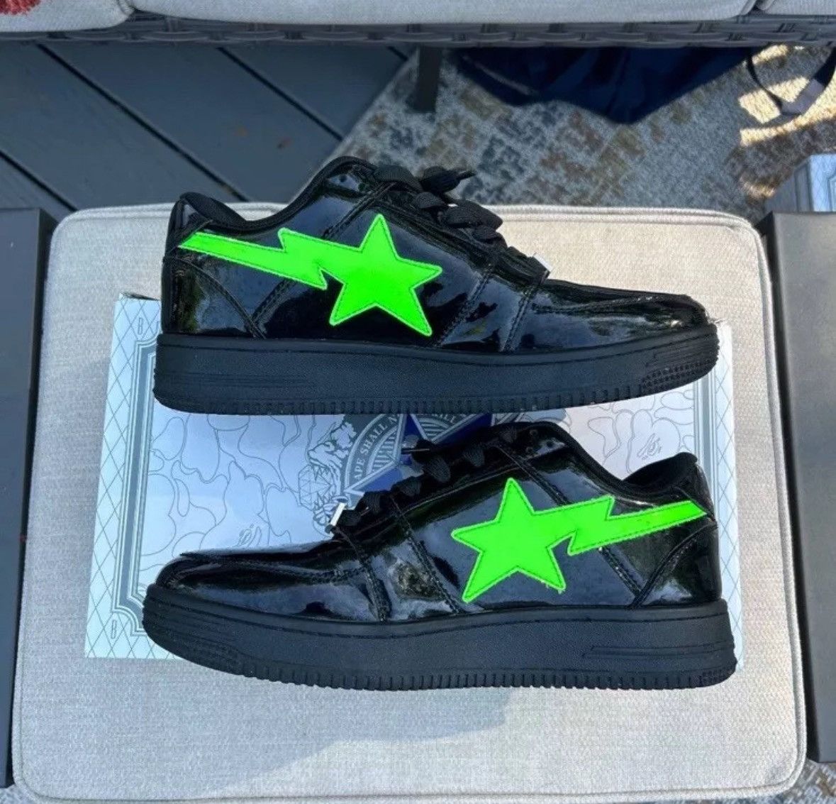 Bape BAPE x XO BAPESTA LOW Size US 10 / EU 43 - 3 Thumbnail