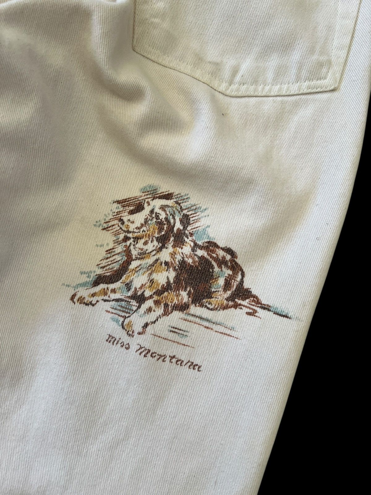 Polo Ralph Lauren Vintage Polo Ralph Lauren Native Printed Jeans Size 26" / US 2 / IT 38 - 9 Thumbnail