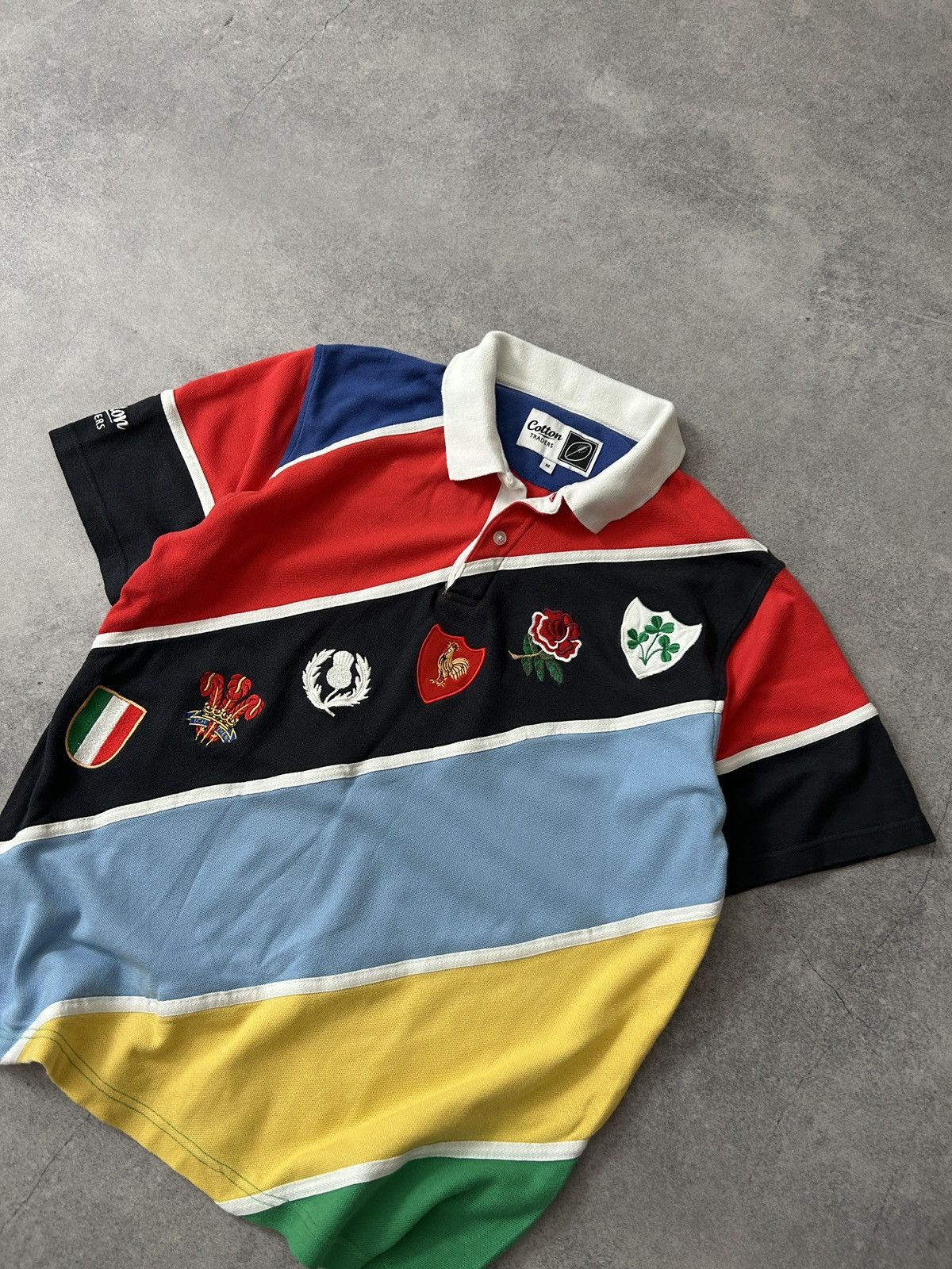 Cotton Traders Vintage Cotton Traders multi-logo polos shirt mens Size US M / EU 48-50 / 2 - 2 Thumbnail