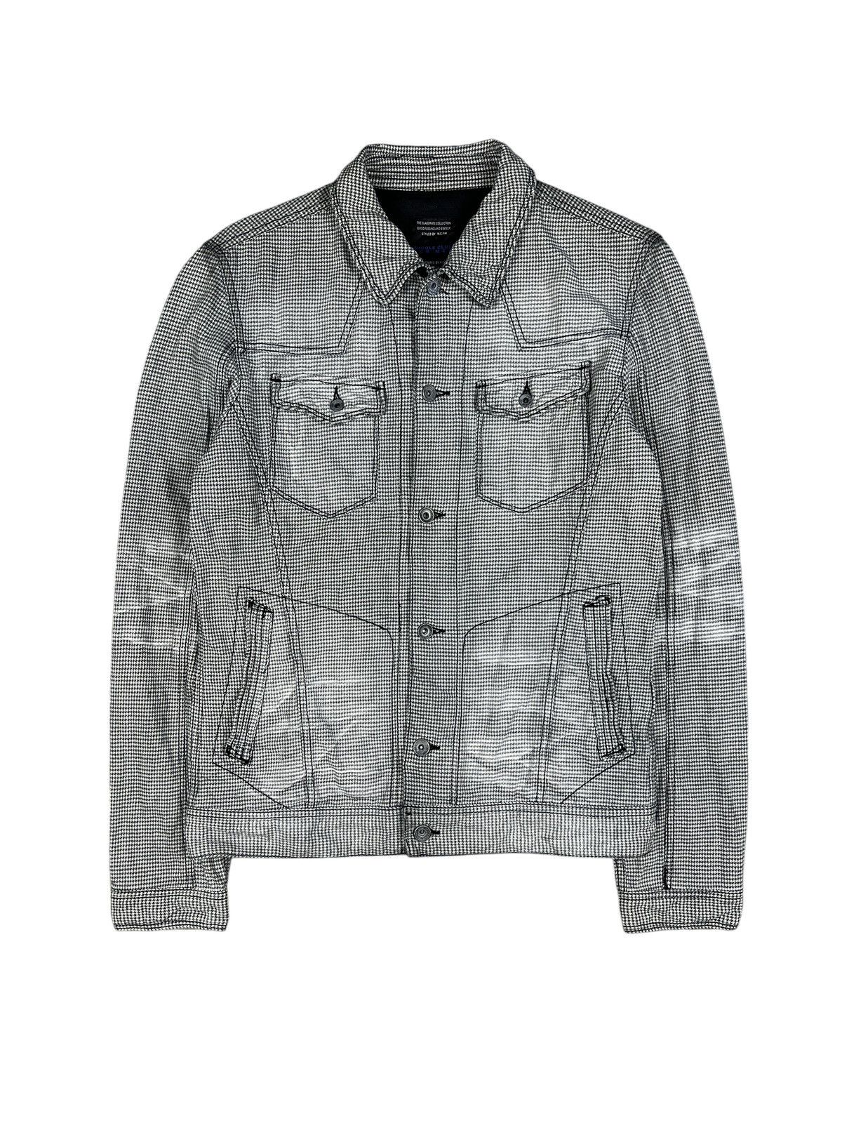 Japanese Brand × Nicole Club Nicole Club For Men Houndstooth Trucker Jacket Size US M / EU 48-50 / 2 - 1 Thumbnail