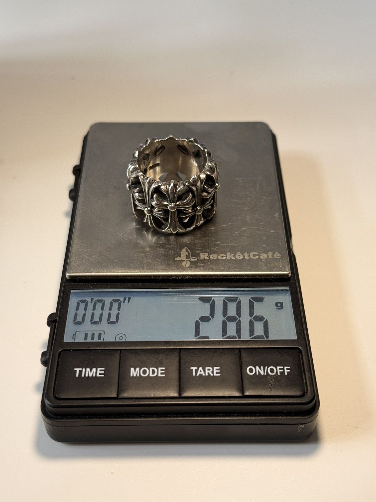 Chrome Hearts Chrome hearts cemetery black rhodium ring sz 10 Size ONE SIZE - 10 Thumbnail