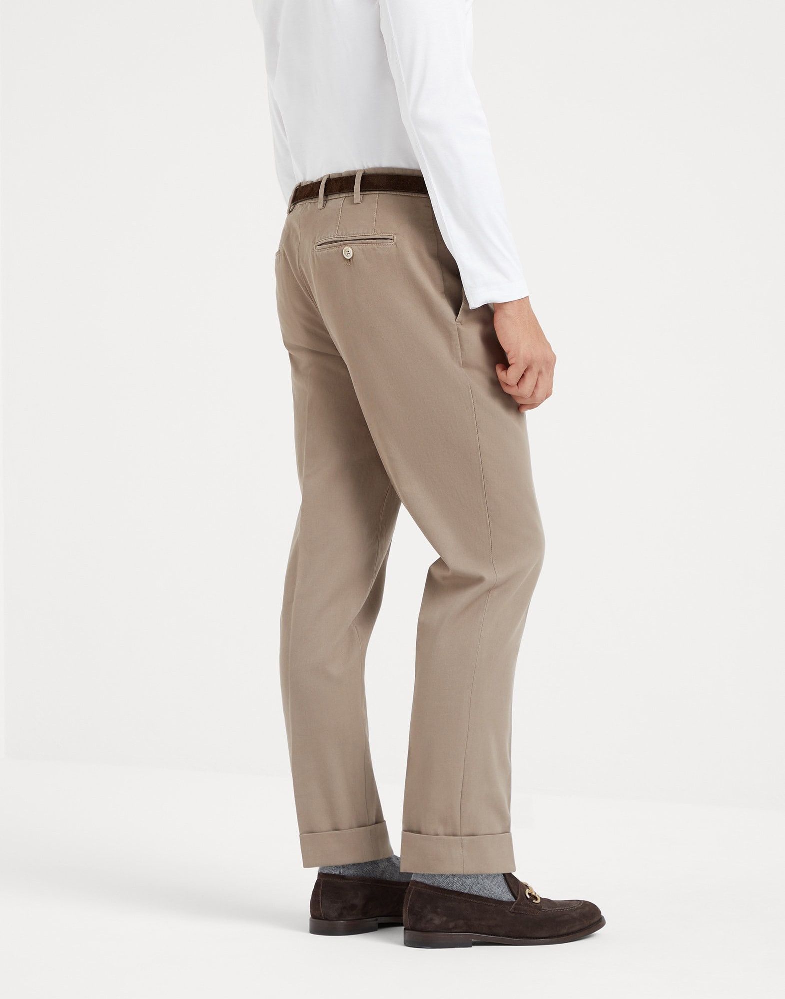 Brunello Cucinelli o1la1rc1a0925 Dyed Pants in Brown Size US 34 / EU 50 - 2 Thumbnail