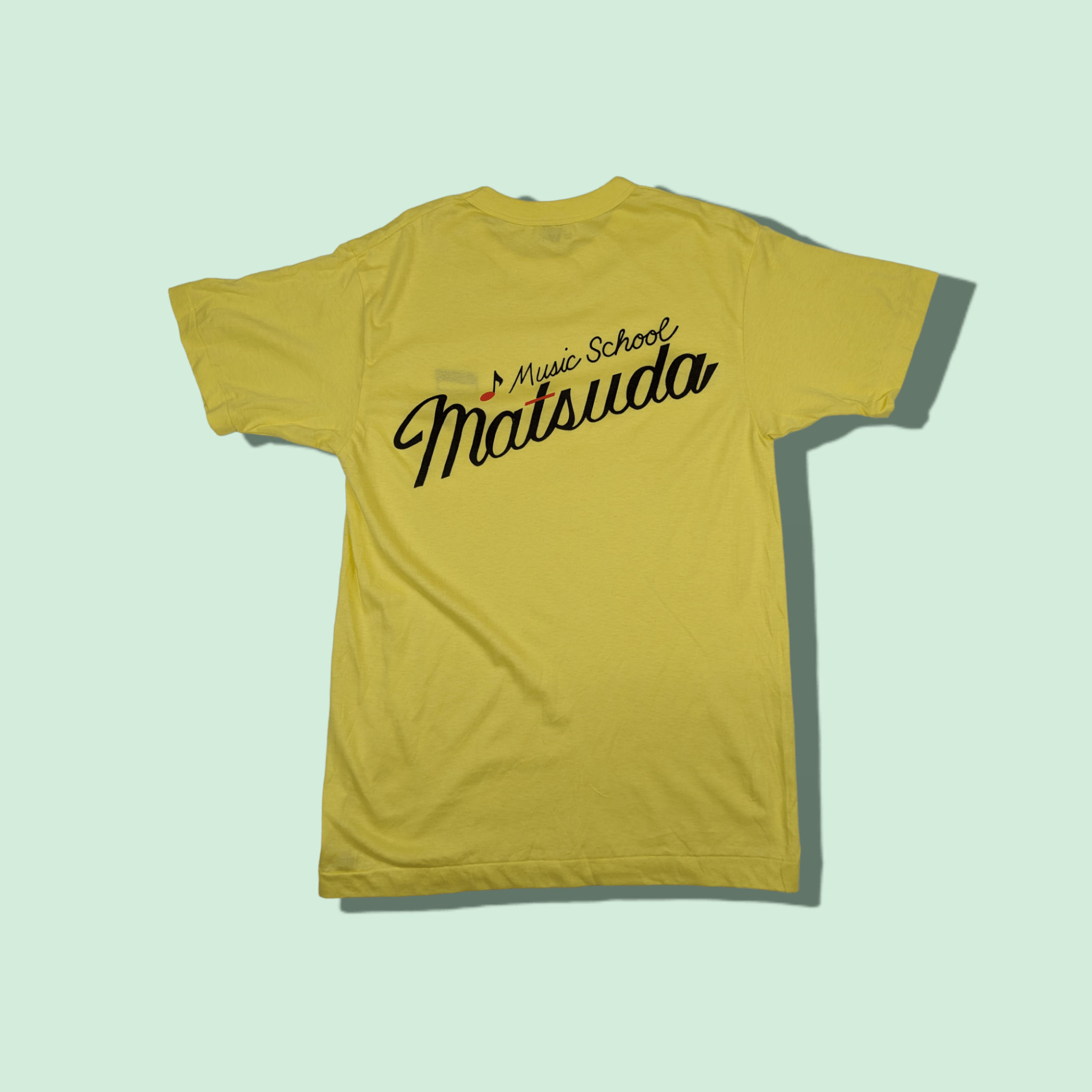 Band Tees Vintage 90's Japan MATSUDA Music School Tee Single Stitches Size US S / EU 44-46 / 1 - 1 Thumbnail