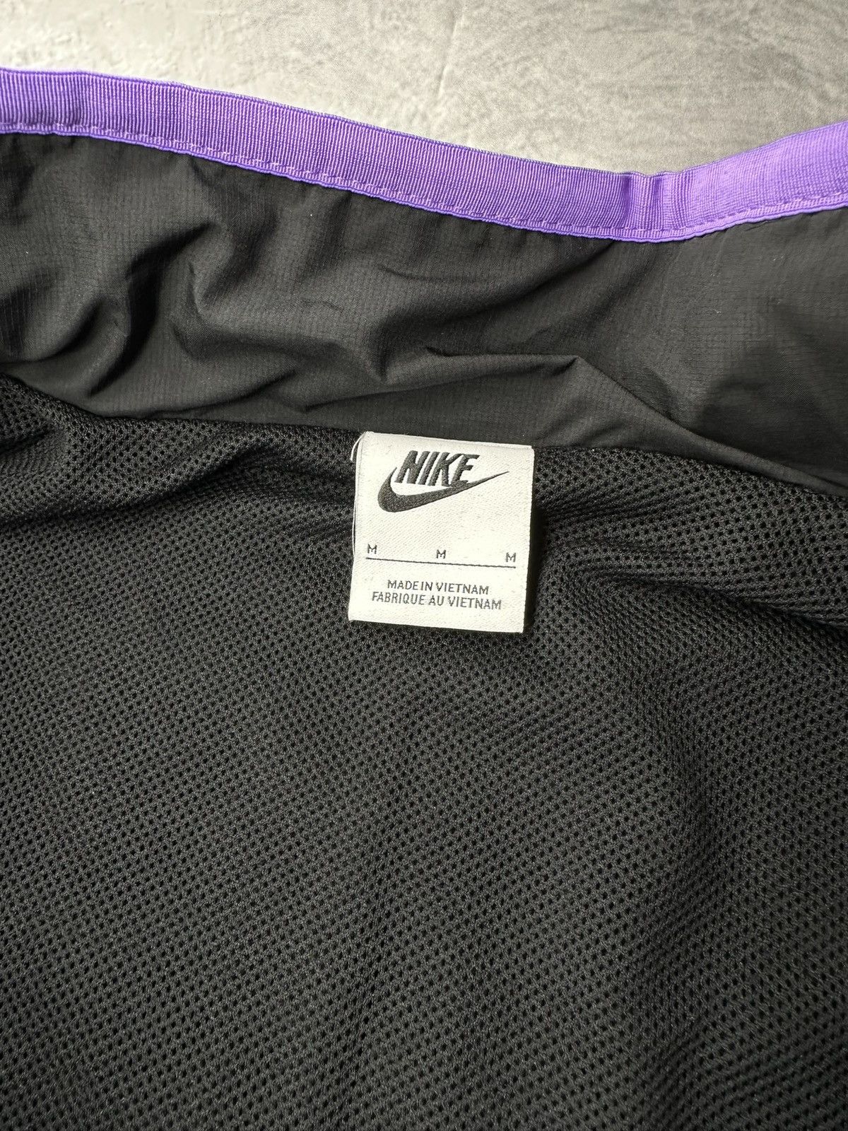 Jordan Brand × Nike Nike Fleece Anorak Men’s Zip Pullover Jacket Purple Size US M / EU 48-50 / 2 - 7 Thumbnail