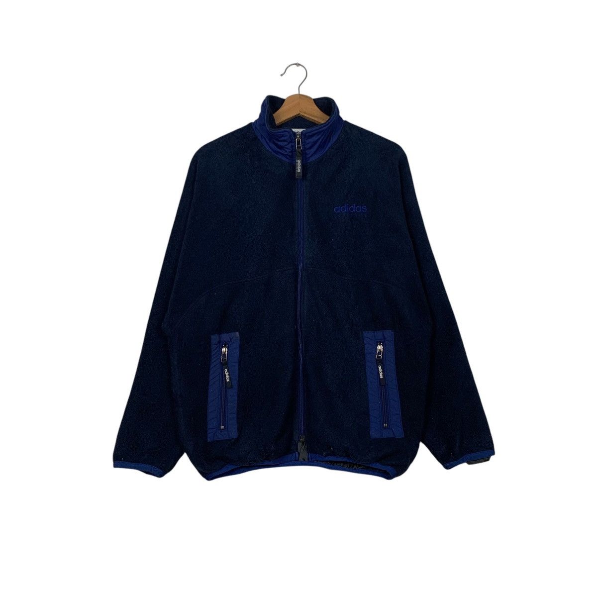 ADIDAS ADVENTURE Turtleneck Zipper Fleece Jacket #2381-C107