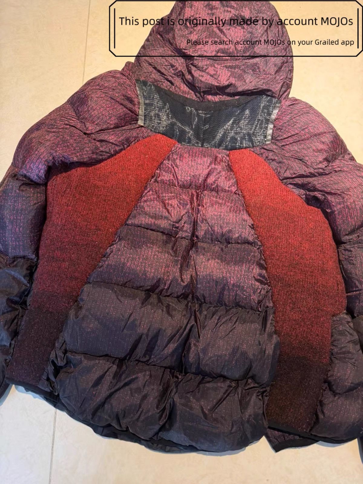 Undercover Sz 1 Undercover Pattern Laser Red Puffer Jacket mojos4718 Size US S / EU 44-46 / 1 - 6 Thumbnail
