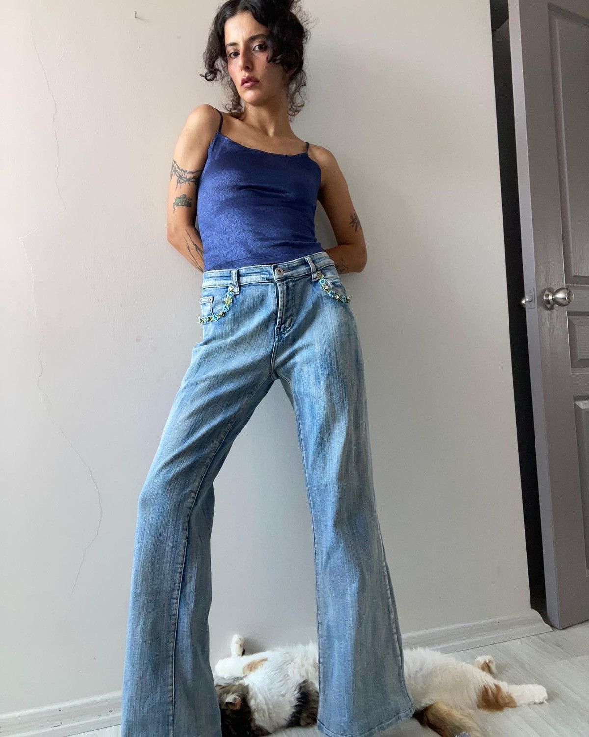 Vintage Y2k jean Size 28" / US 6 / IT 42 - 1 Thumbnail