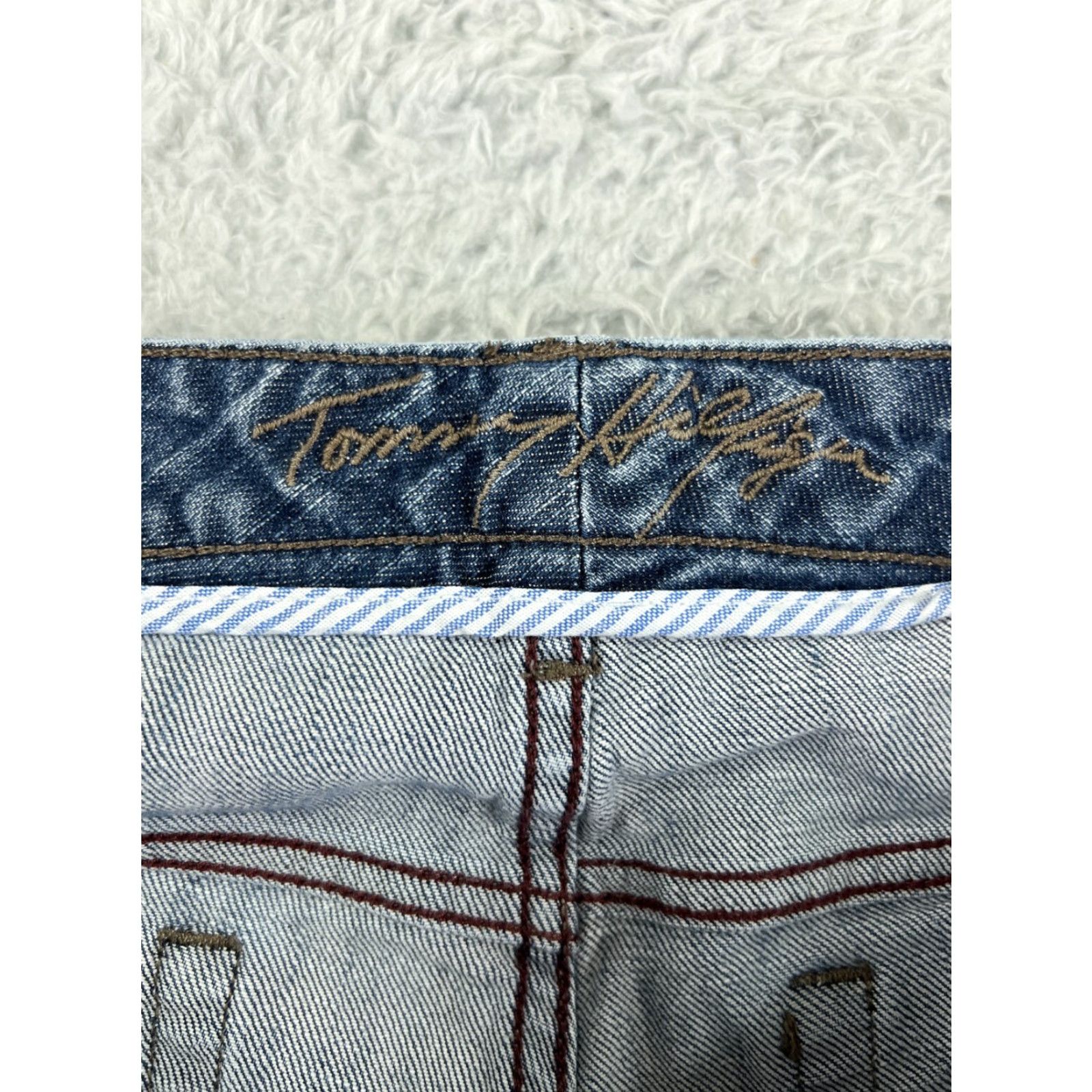 Tommy Hilfiger Tommy Hilfiger Womens Jeans Bootcut Medium Wash 28in Inseam 12 Size Denim Size 34" / US 12 / IT 48 - 4 Thumbnail