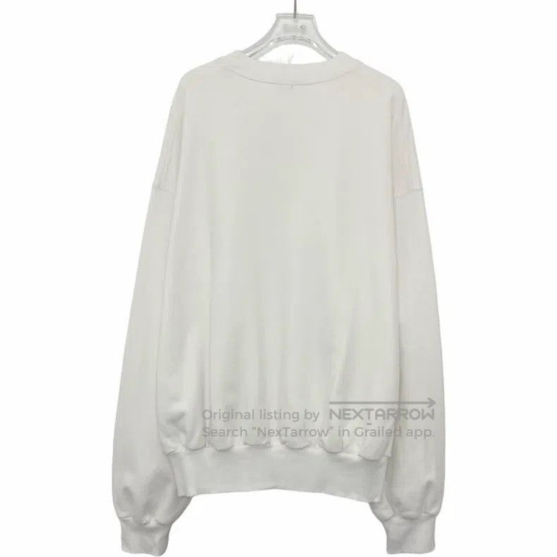 Balenciaga Balenciaga Letter Printed Round Neck Long Sleeve Sweater Size US S / EU 44-46 / 1 - 2 Thumbnail