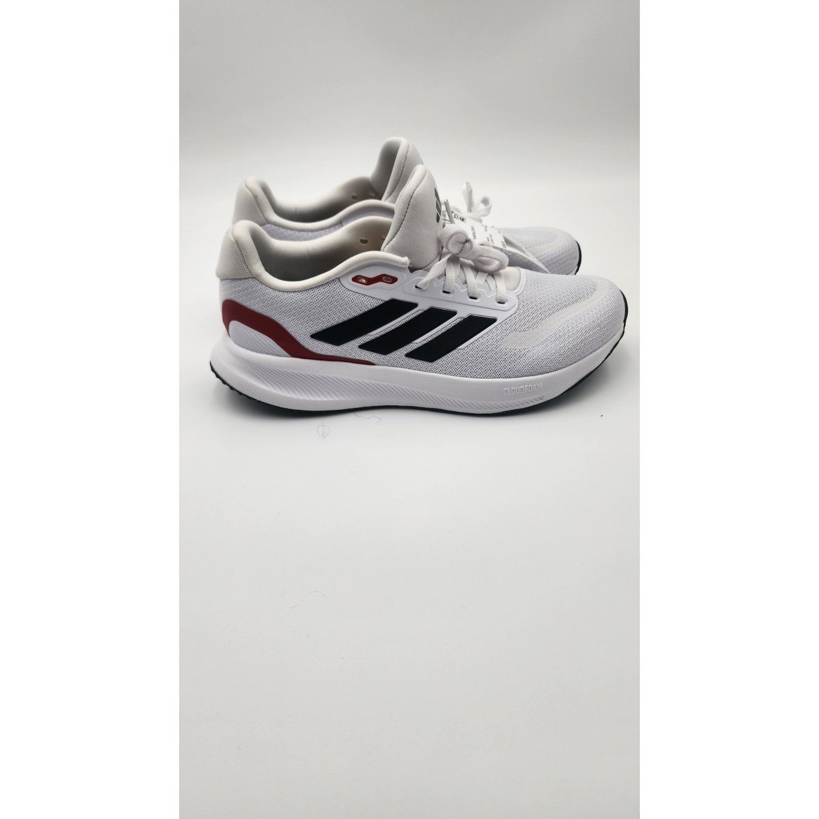 Adidas Adidas Runfalcon 5 White Black Red Cloudfoam Running Shoes M Size US 8 / EU 41 - 2 Thumbnail