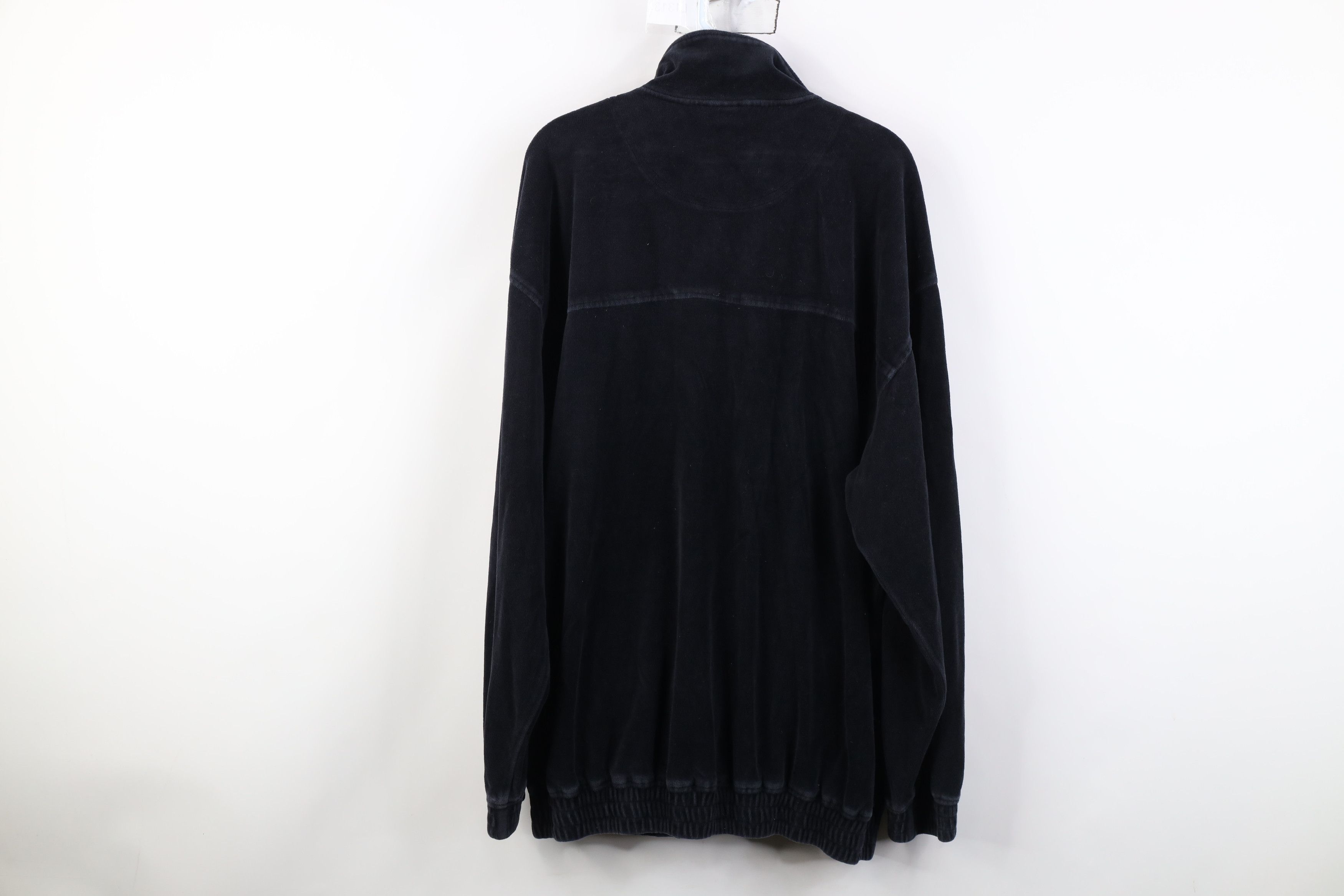 Southpole Vintage 90s Y2K Southpole Spell Velvet Velour Jacket Black Size US XL / EU 56 / 4 - 13 Thumbnail