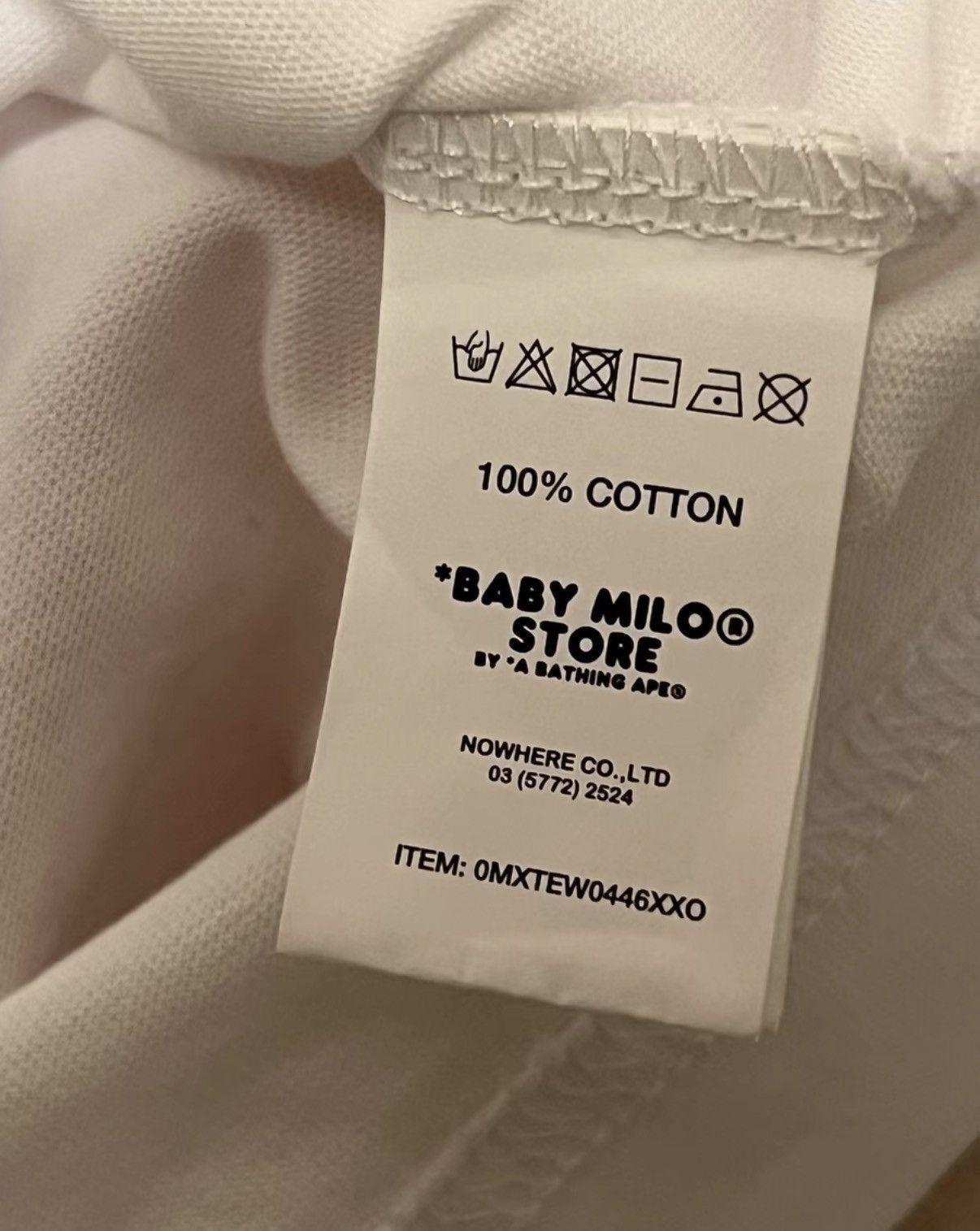 Bape BAPE OG Nigo era white short-sleeve tee Size US L / EU 52-54 / 3 - 4 Thumbnail