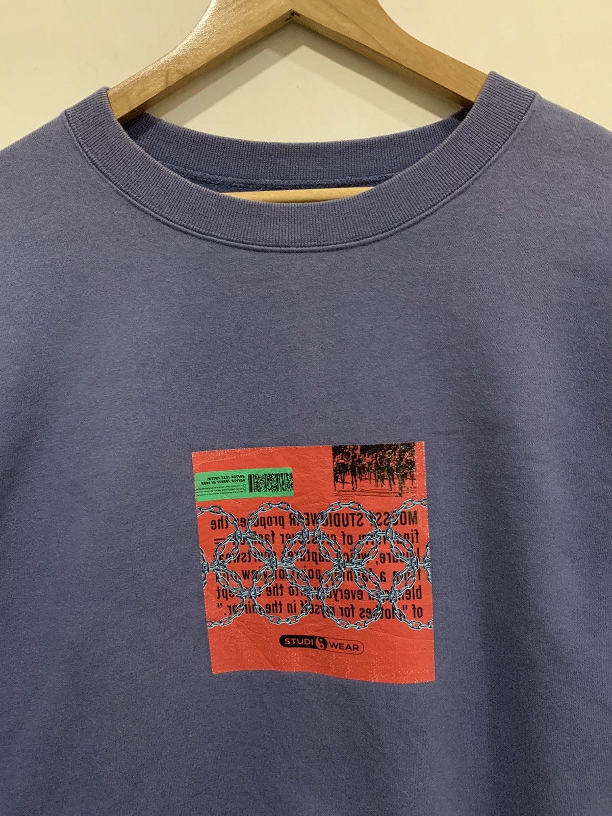 MOUSSY Moussy Studiowear Sweatshirt Size US XL / EU 56 / 4 - 5 Thumbnail