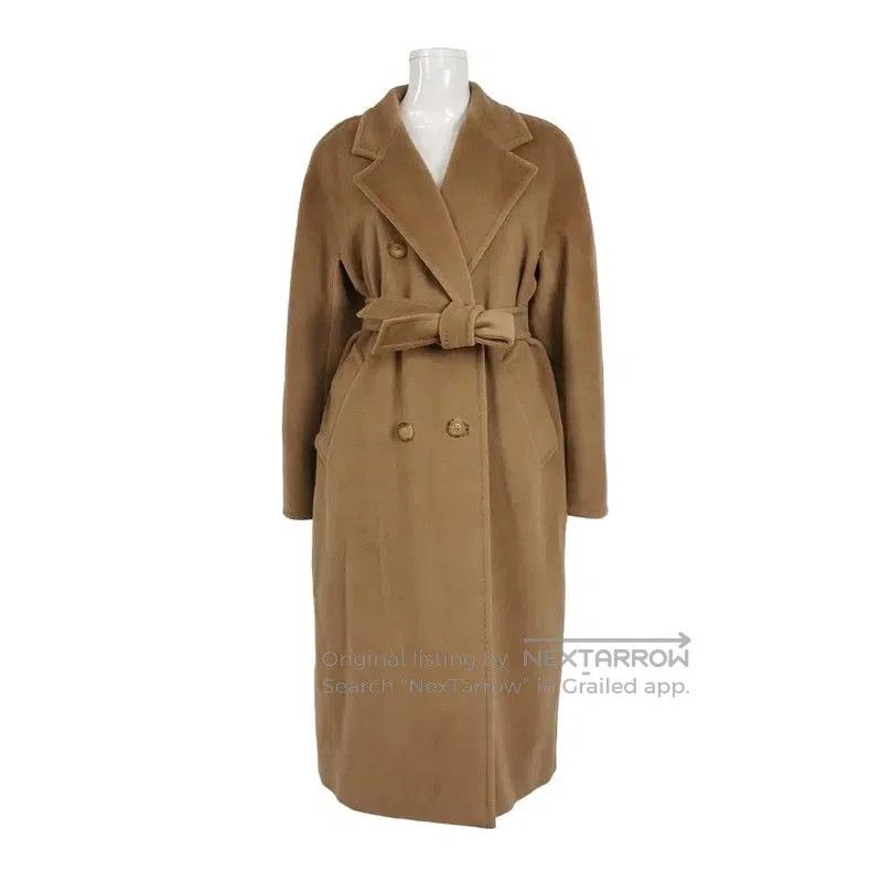Max Mara MaxMara Camel Wool Blend Long Coat . Size S / US 4 / IT 40 - 1 Thumbnail