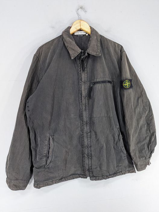 Vintage Stone Island 1998 Nylam Multi Pocket Jacket Green