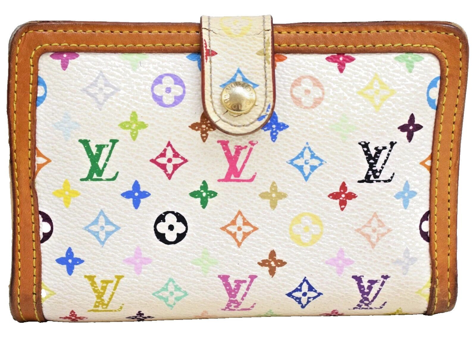 Louis Vuitton Louis Vuitton Portefeuille Viennois Wallet Multicolor M92987 Size ONE SIZE - 1 Thumbnail