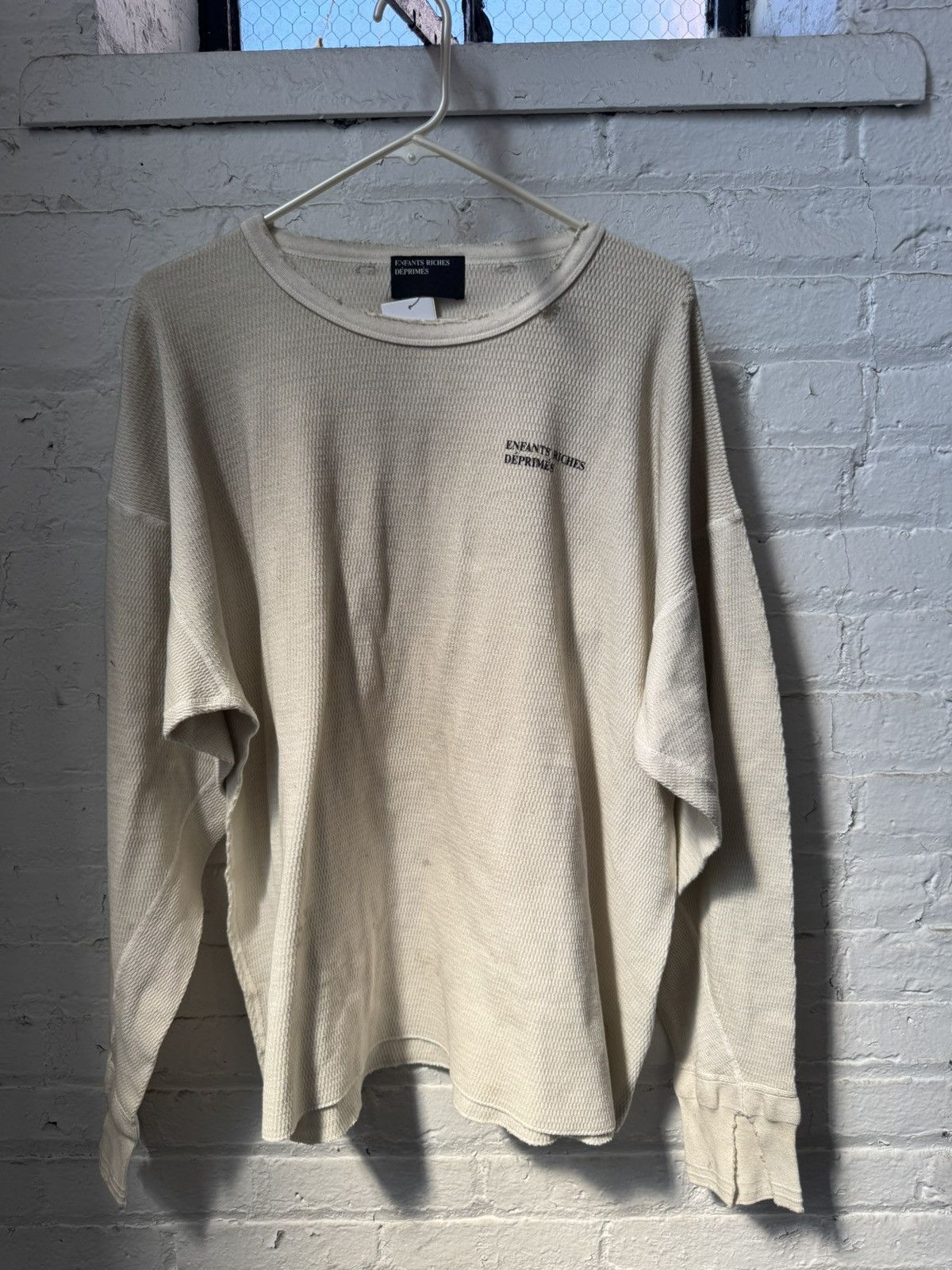 Enfants Riches Deprimes ERD CLASSIC LOGO DISTRESSED LS THERMAL 