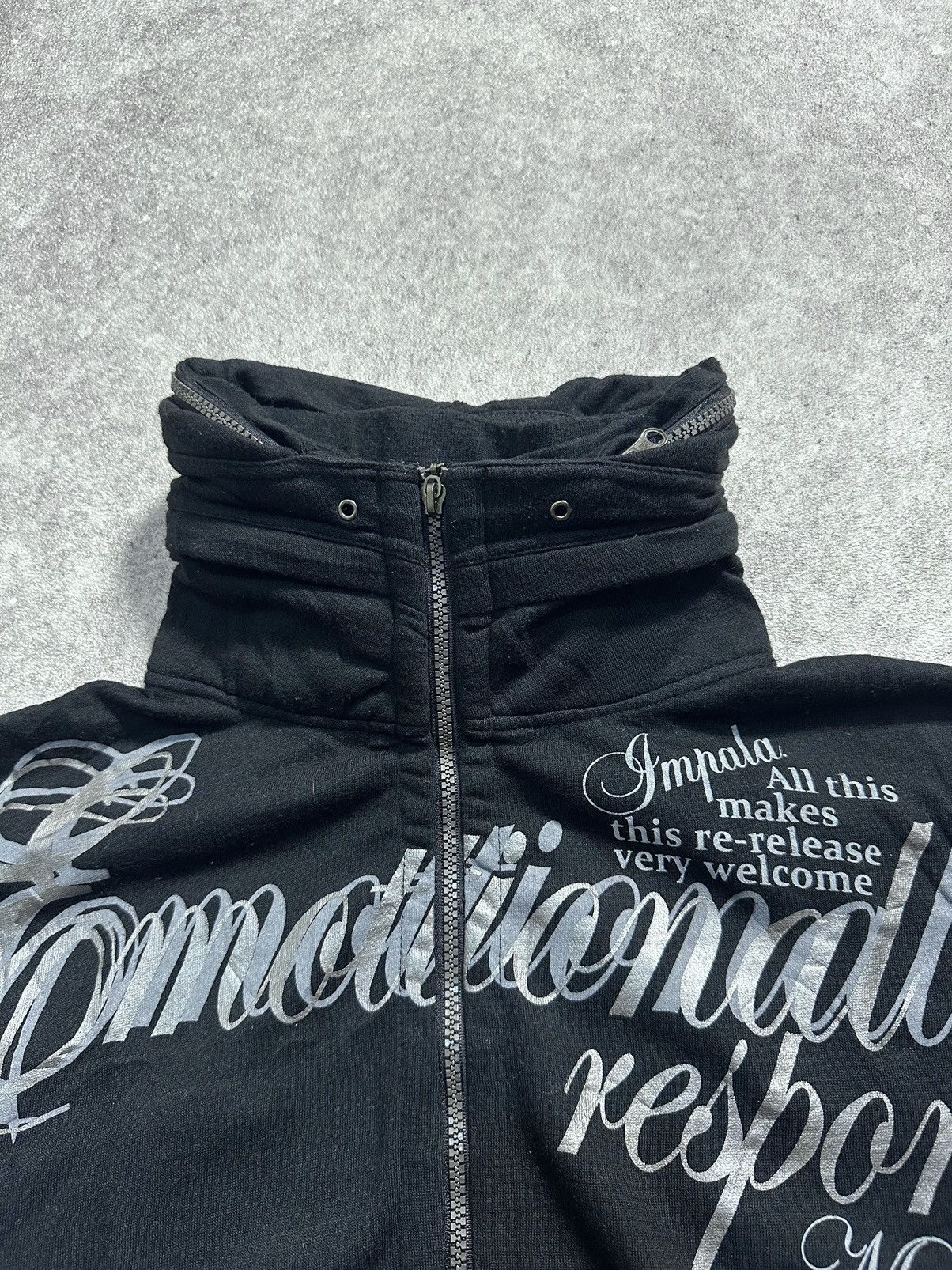 If Six Was Nine Japanes Impala Poem Bono Hoodie Size US L / EU 52-54 / 3 - 5 Thumbnail