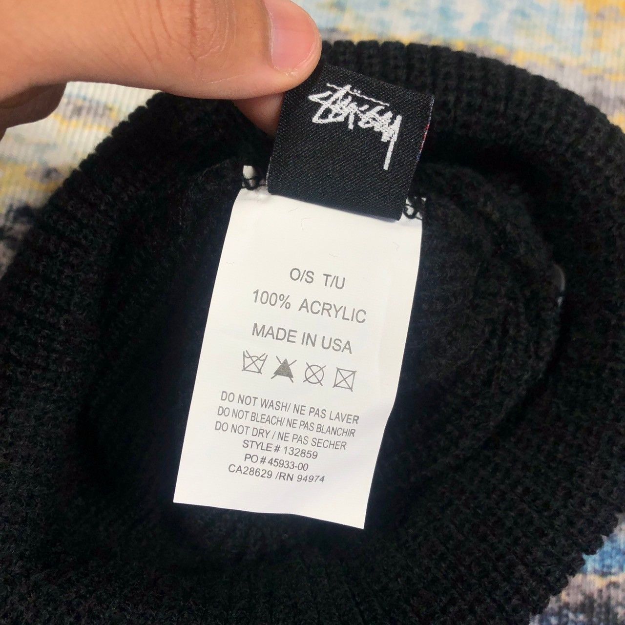 Stussy × Vintage Stussy Small Patch Watch Beanie Size ONE SIZE - 5 Thumbnail