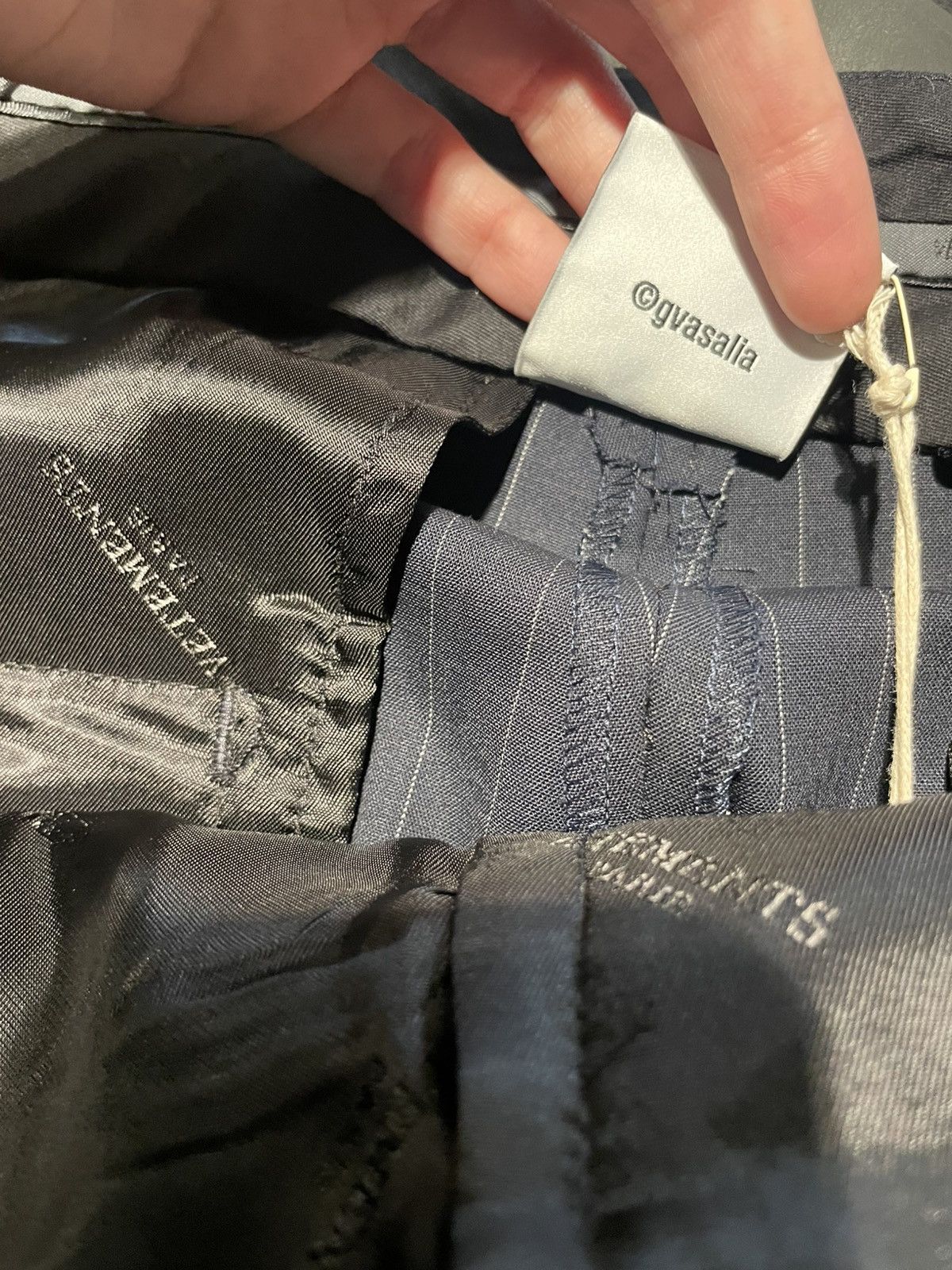 Vetements Striped trousers in navy and white Size 25" / US 0 / IT 36 - 5 Thumbnail