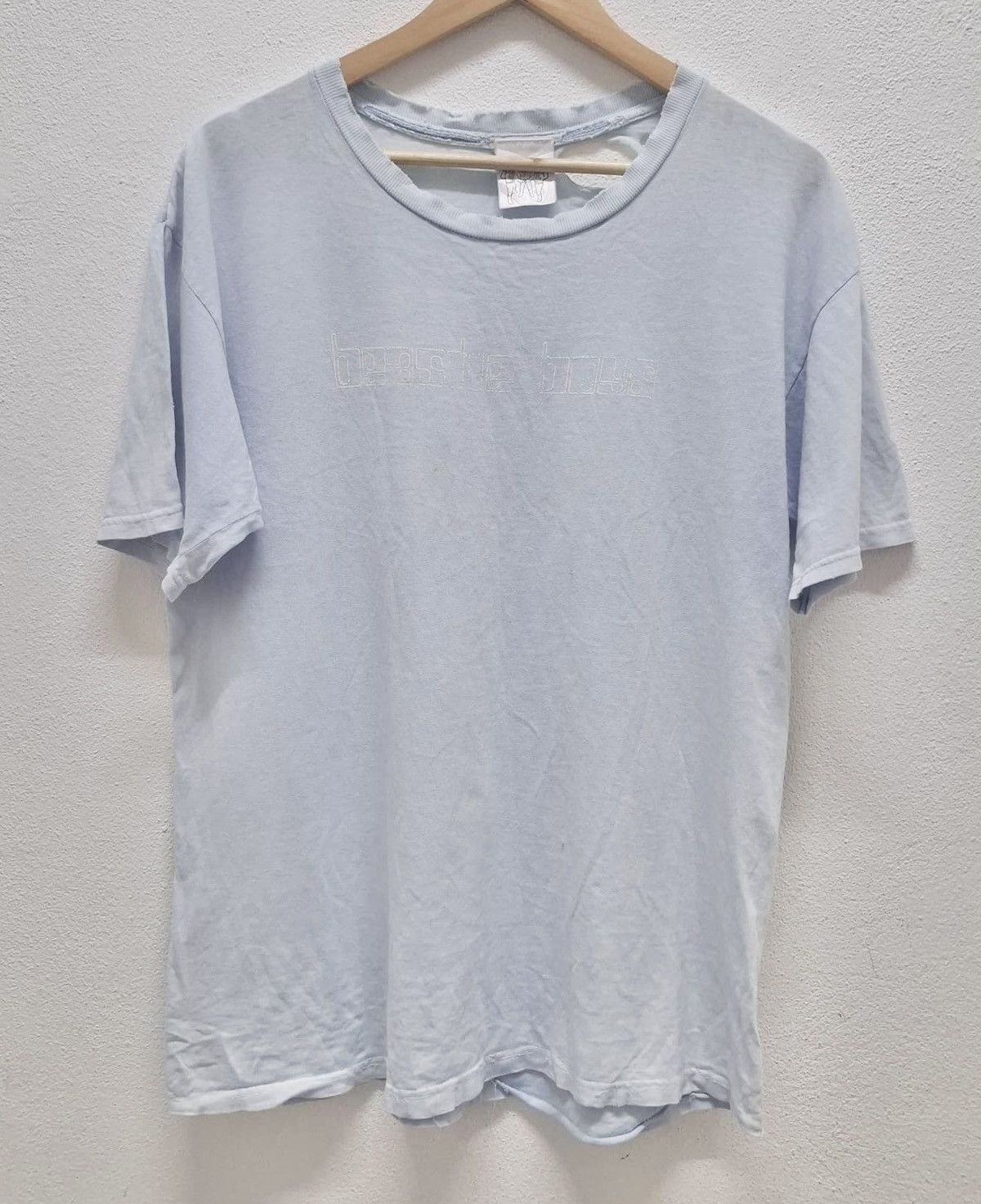 Band Tees × Vintage Vtg Sun Faded Distressed Thrashed- Beastie Boys Hello Nasty Size US L / EU 52-54 / 3 - 1 Thumbnail
