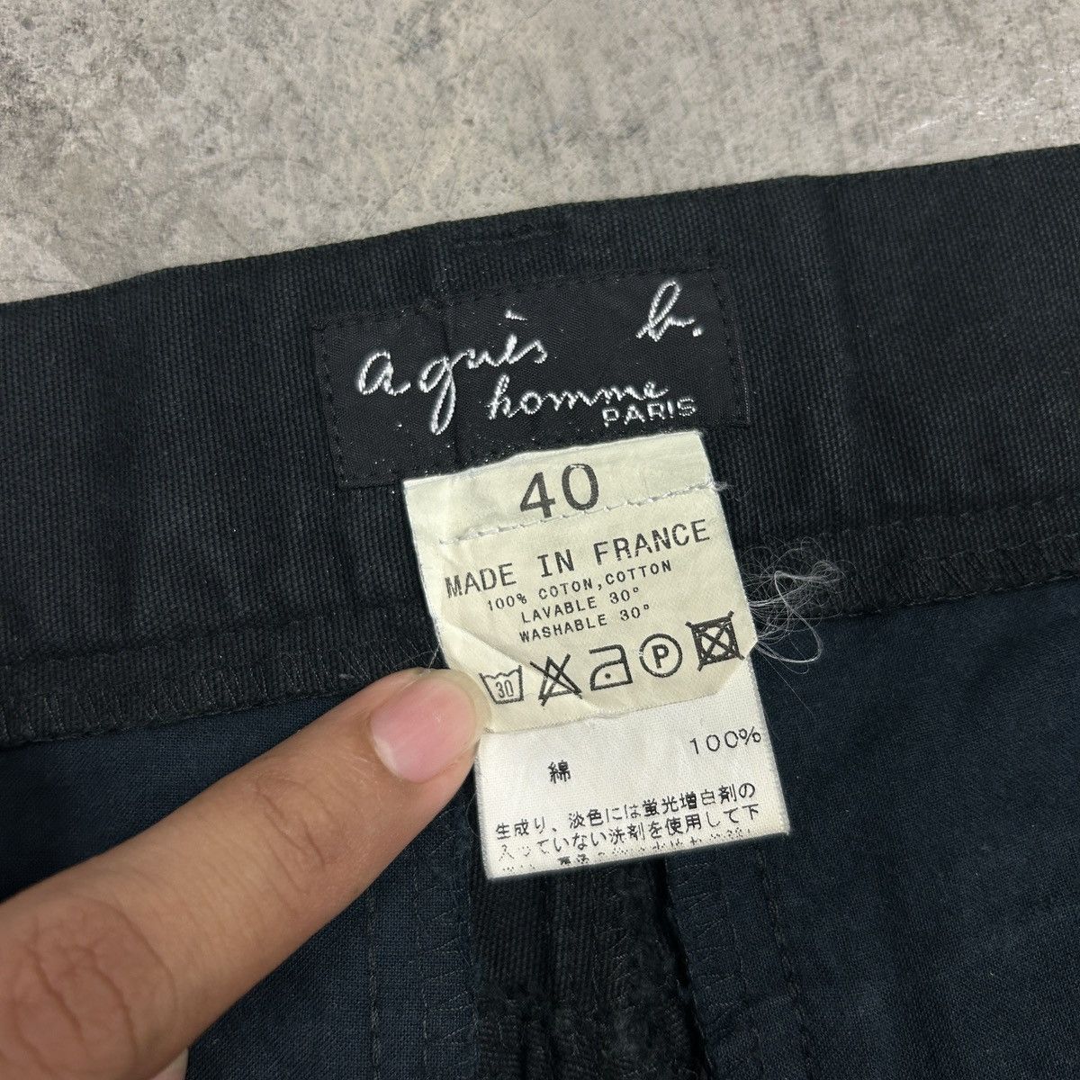agnes b. agnes b black luxury pants Size US 32 / EU 48 - 14 Thumbnail
