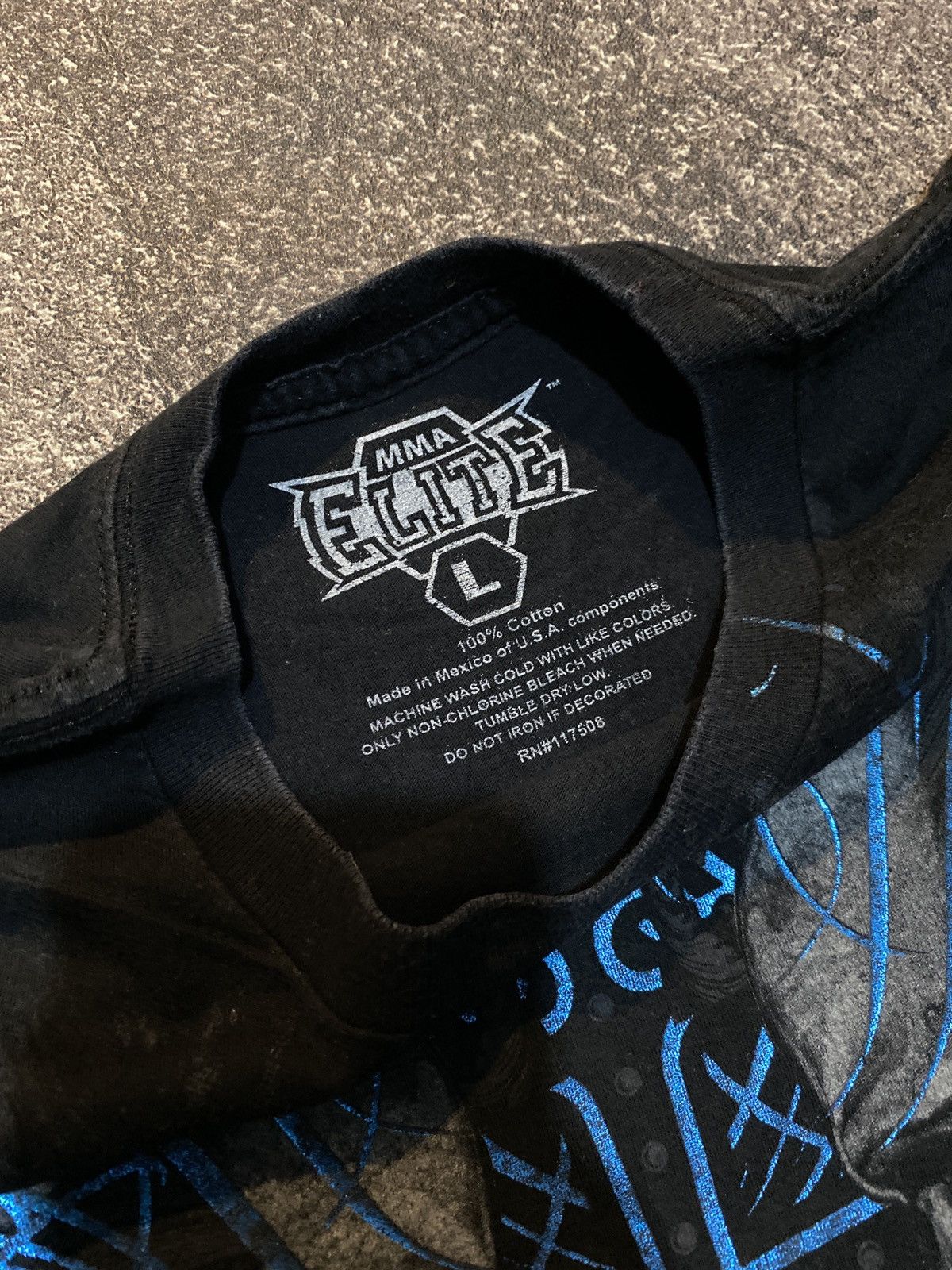 Other MMA ELITE CYBER SKULL CROSS TEE Size US L / EU 52-54 / 3 - 3 Thumbnail