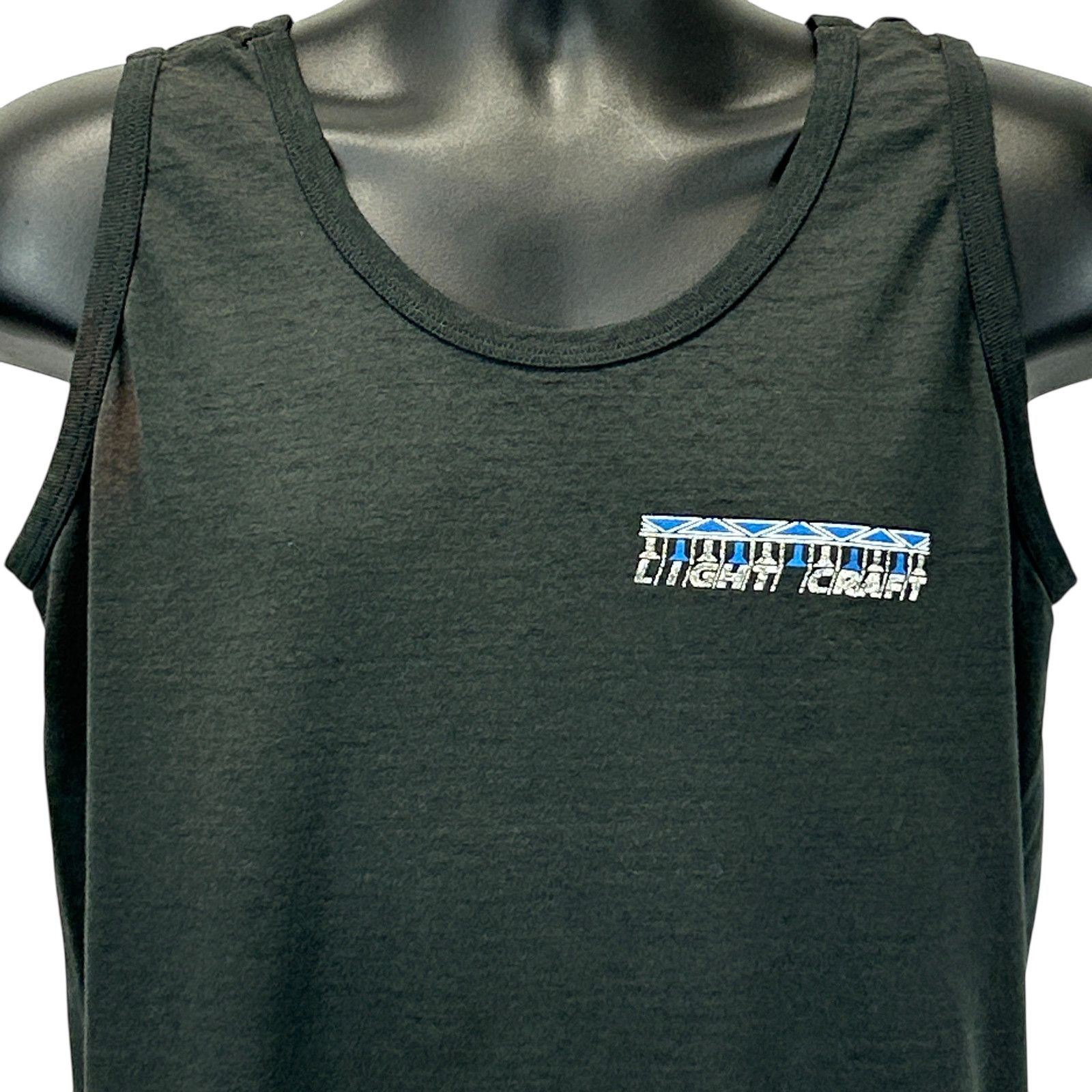 Vintage Vintage Light Craft Tank Top T Shirt Mens M Medium Black Size US M / EU 48-50 / 2 - 1 Thumbnail
