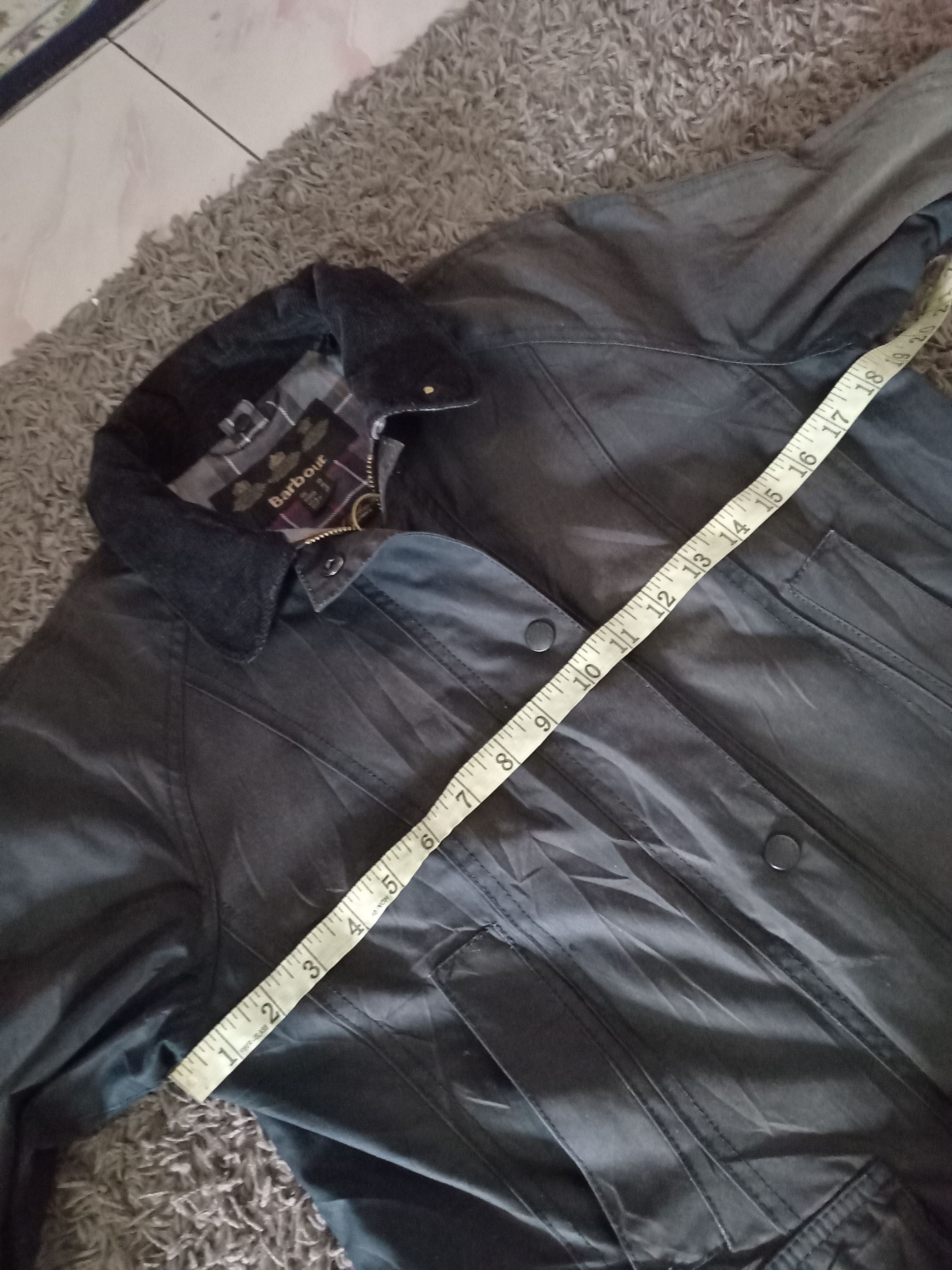 Barbour × Vintage Vintage Sunfaded Barbour Beadnell Wax Hunting Jacket Size US M / EU 48-50 / 2 - 13 Thumbnail