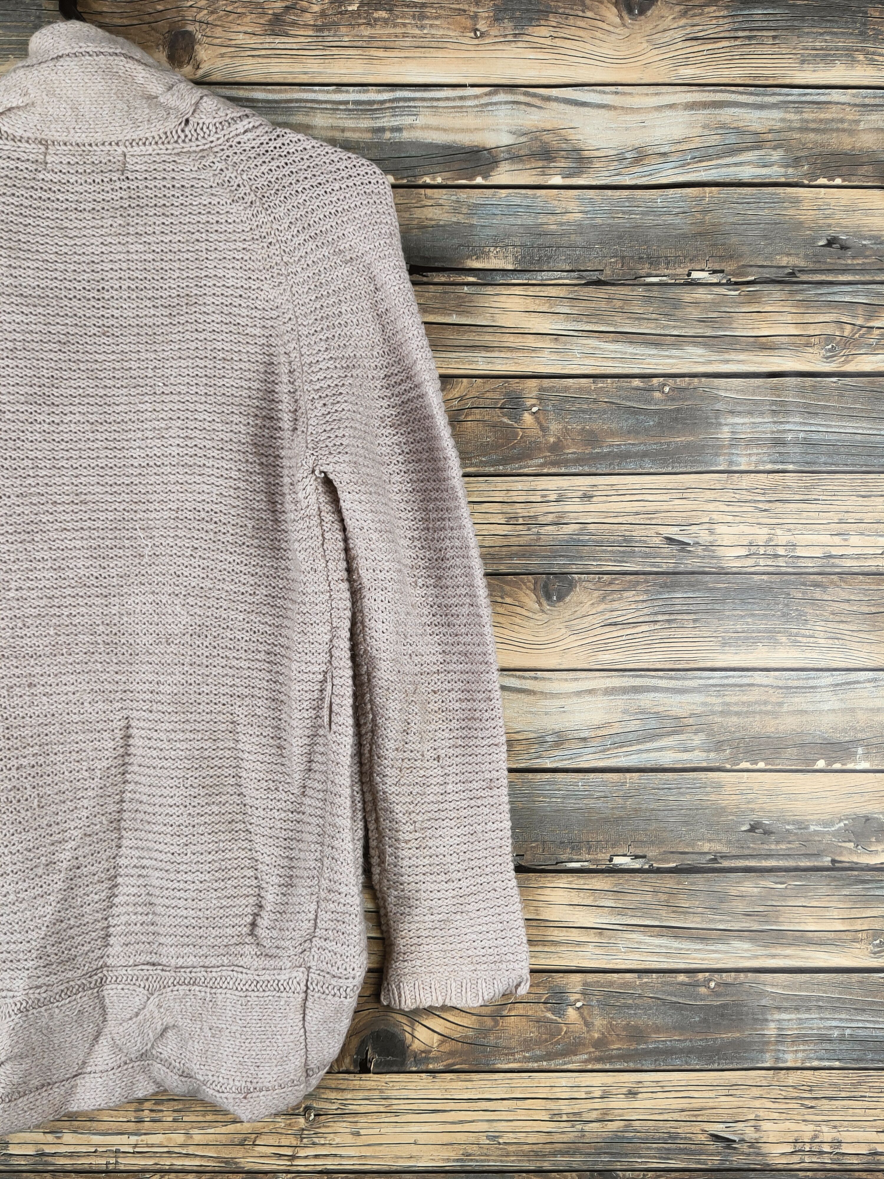 Japanese Brand DL Galloria Beige Knitwear Cardigans #46-551 Size M / US 6-8 / IT 42-44 - 10 Thumbnail