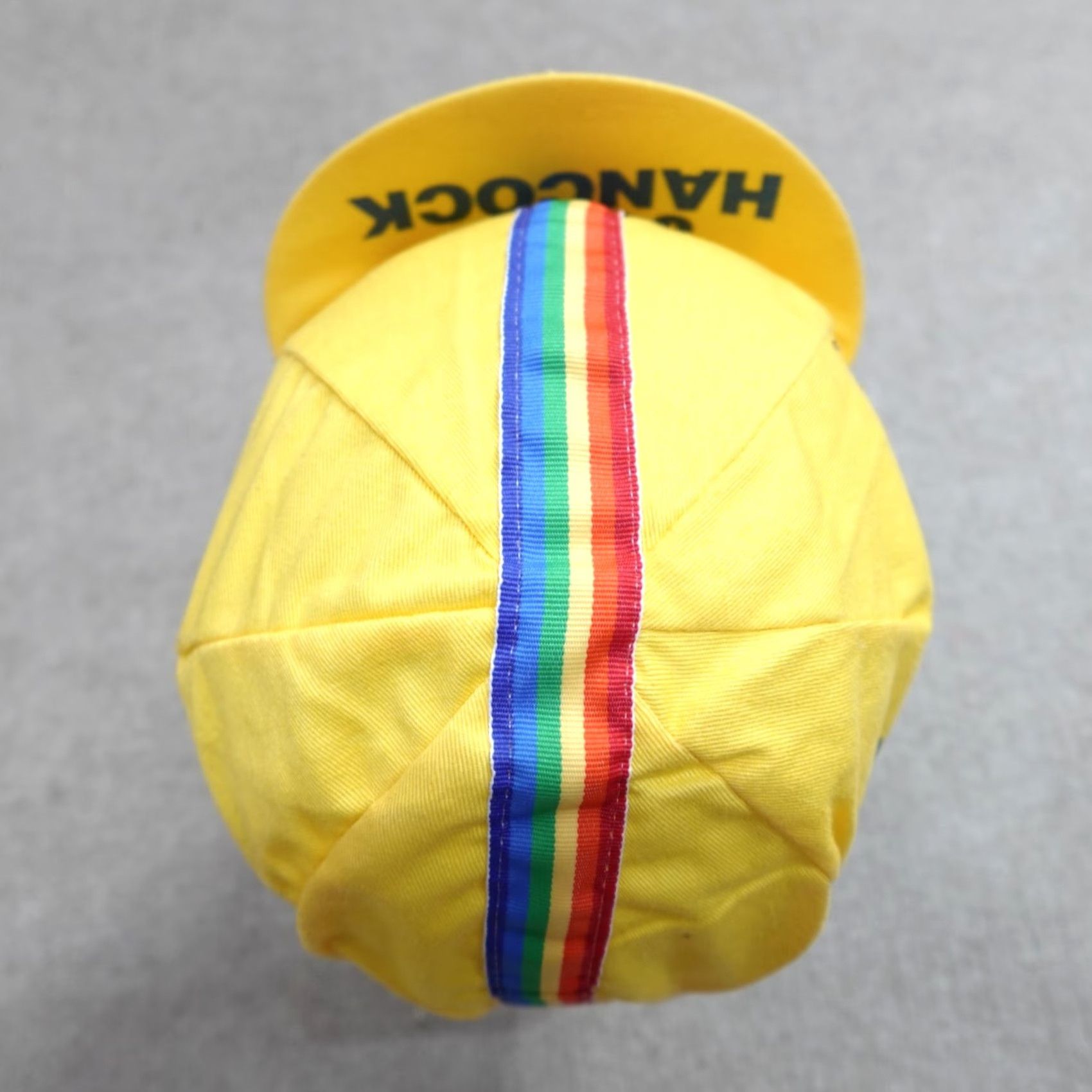 Vintage Vintage New York City Marathon Short Brim Hat Yellow 1990 John Hancock NEW Hat Men One Size Yellow 1990s Vintage Nike? Size US 35 - 3 Thumbnail