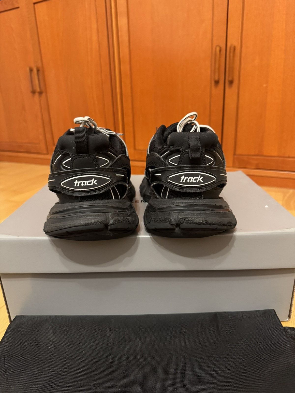 Balenciaga Balenciaga Track Black White Size US 8 / EU 41 - 8 Thumbnail