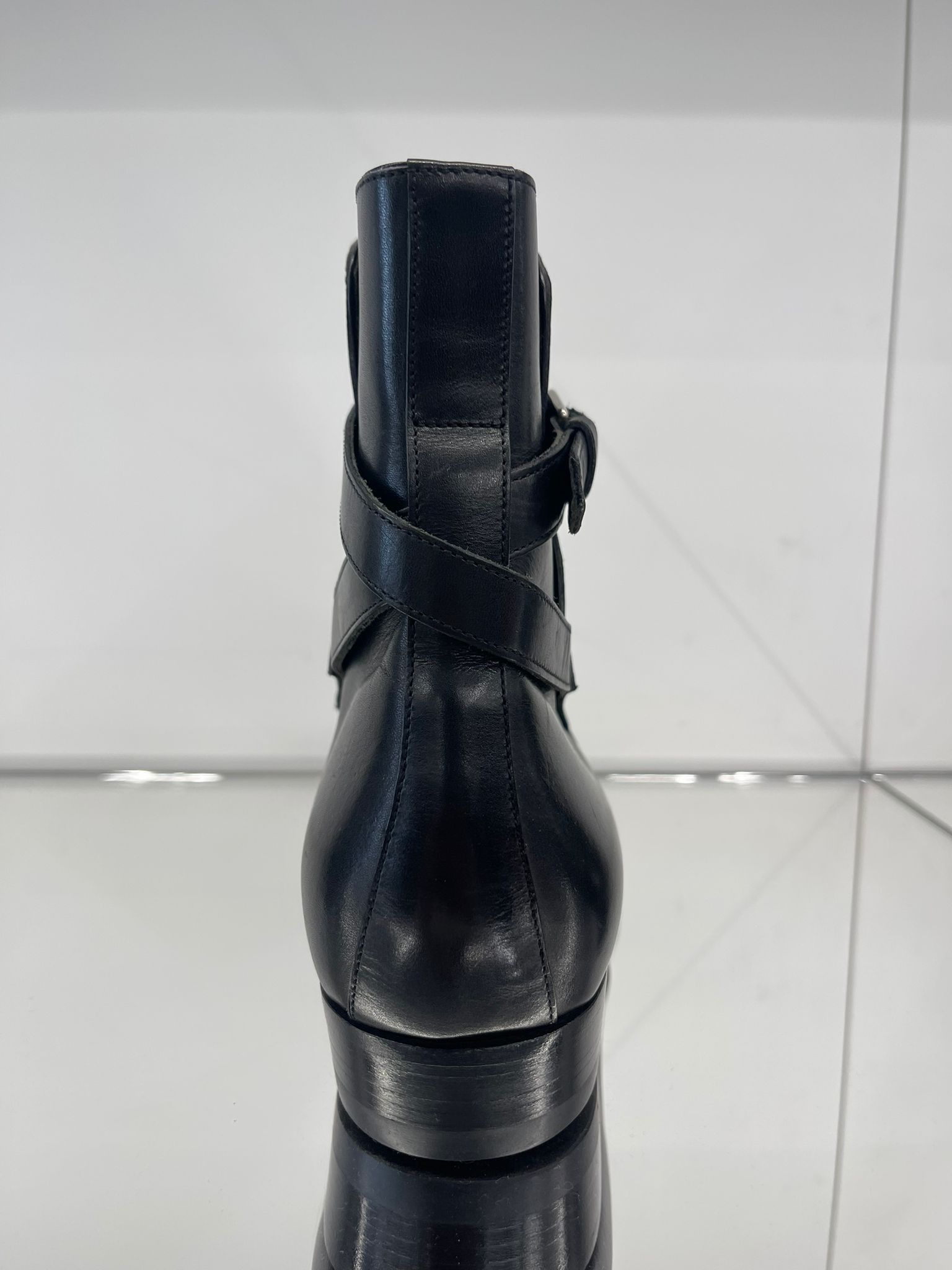 Saint Laurent Paris Wyatt jodhpur boots in smooth leather Size US 7.5 / EU 40-41 - 4 Thumbnail