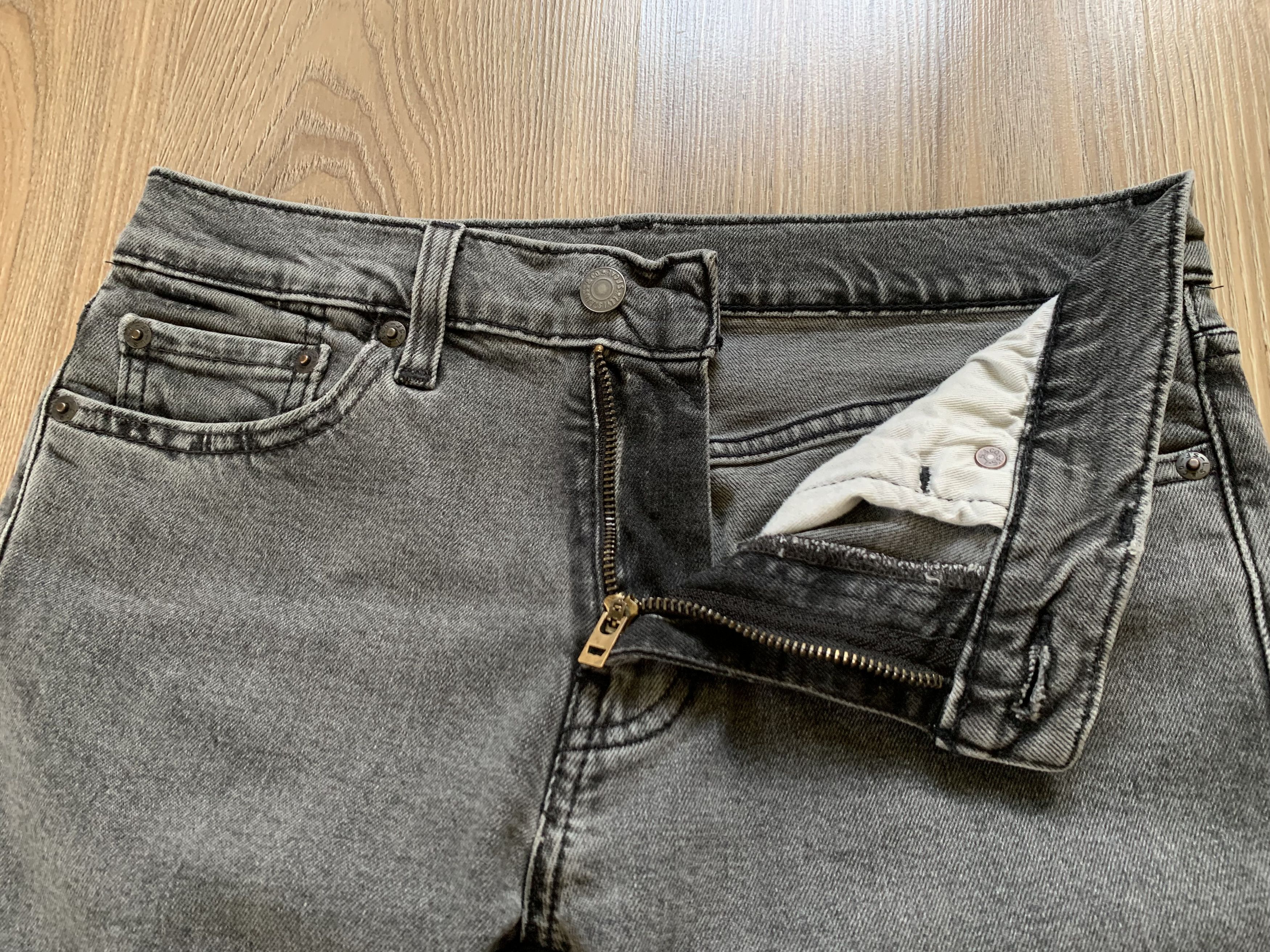 Levi's Levis 511 Premium Gray Stretch Jeans Size US 29 - 5 Thumbnail