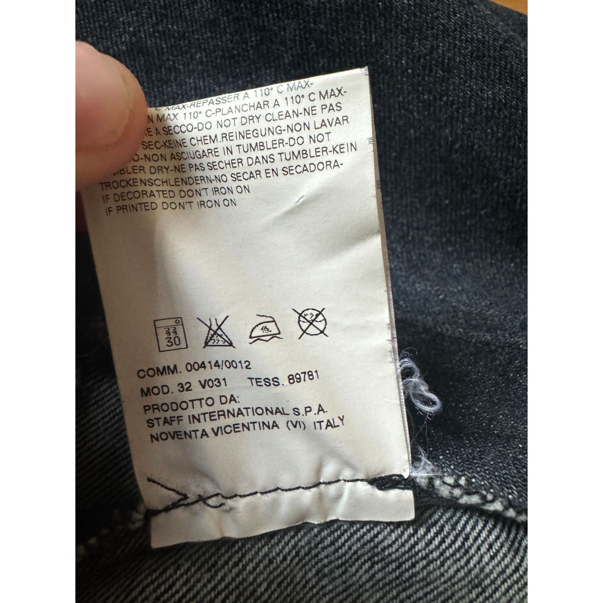 Maison Margiela FW 2001 Dark Navy Denim Vest Size S / US 4 / IT 40 - 8 Thumbnail
