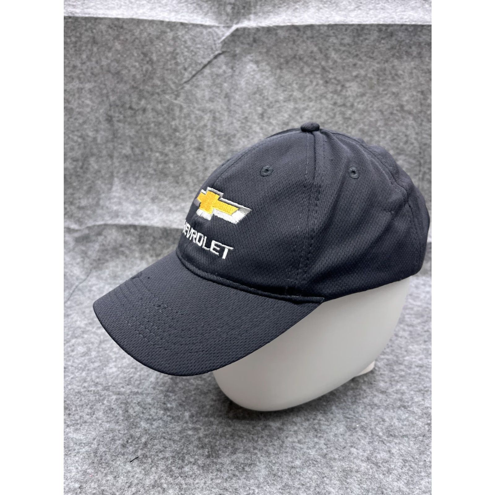 Vintage Chevrolet Sport-Tek Hat Strap Back Adult One Size Gray 100% Polyester Size ONE SIZE - 4 Thumbnail