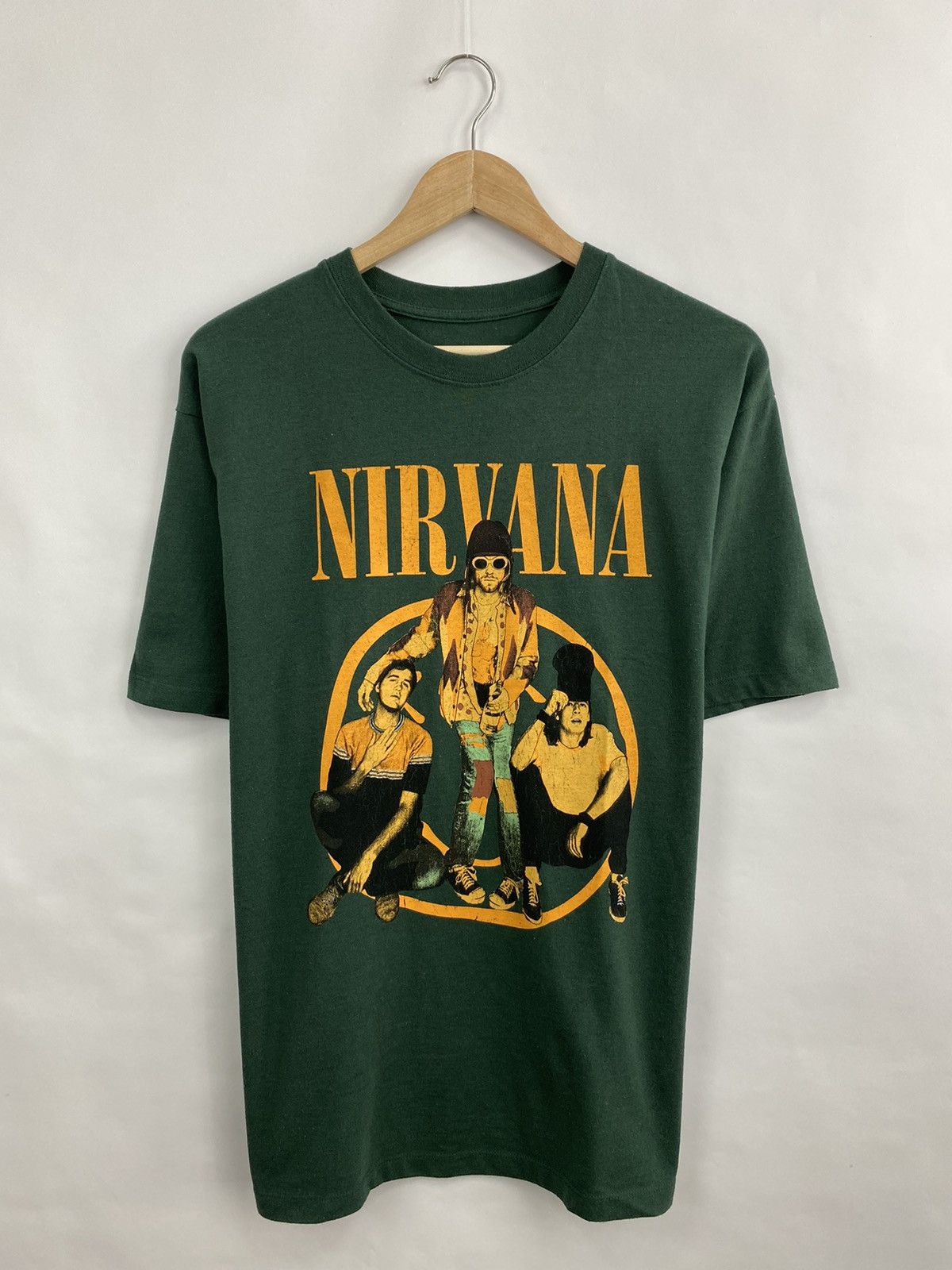 Nirvana 🇺🇸 Y2K Nirvana Kurt Cobain T-Shirt Rare Retro Hype Size US M / EU 48-50 / 2 - 2 Thumbnail