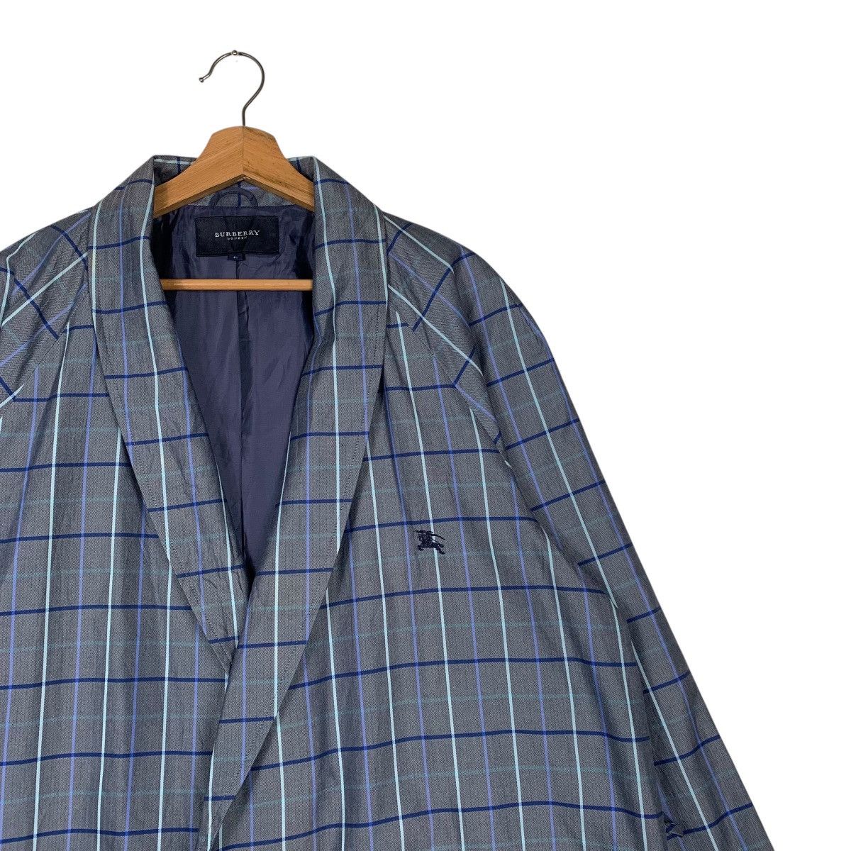 Burberry Burberry London Buttonless Checkered Jacket Size US L / EU 52-54 / 3 - 5 Thumbnail
