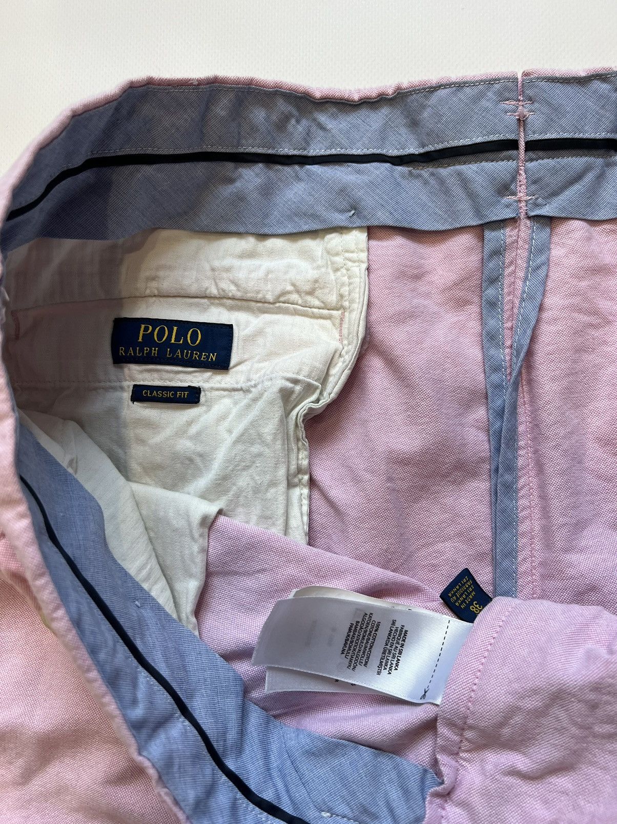 Polo Ralph Lauren Polo Ralph Lauren Pink Classic Shorts Size US 38 / EU 54 - 2 Thumbnail