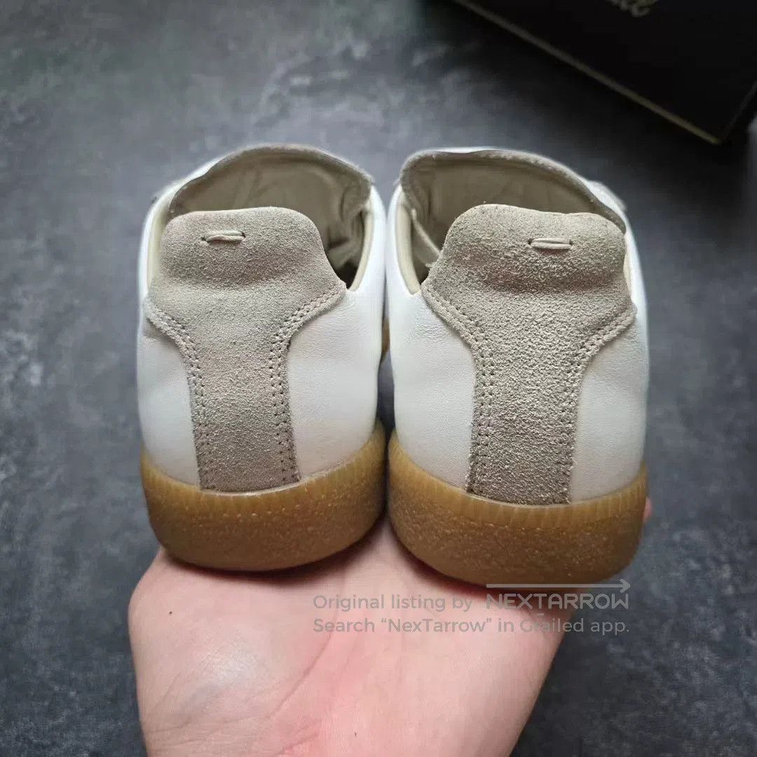 Maison Margiela MAISON MARGIELA Gray White Sneakers. Size US 6 / IT 36 - 5 Thumbnail