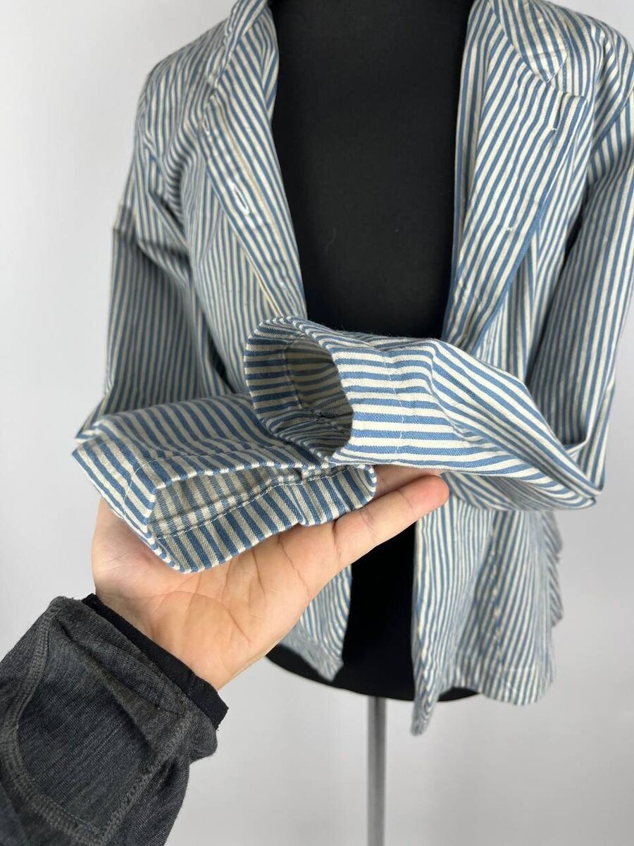 Designer × Japanese Brand Ewa I Walla Blaizer RARE Awant Garde Boho Style L (0347) Size L / US 10 / IT 46 - 6 Thumbnail