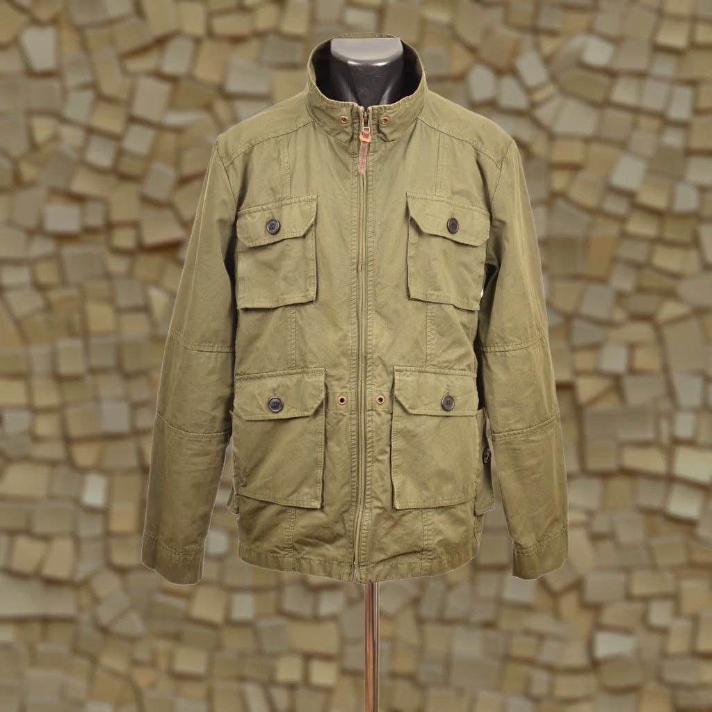Desigual Desigual Be Different Khaki Army Military Jacket XL Men Size XL Green Military Jacket Mens Size US XL / EU 56 / 4 - 1 Thumbnail