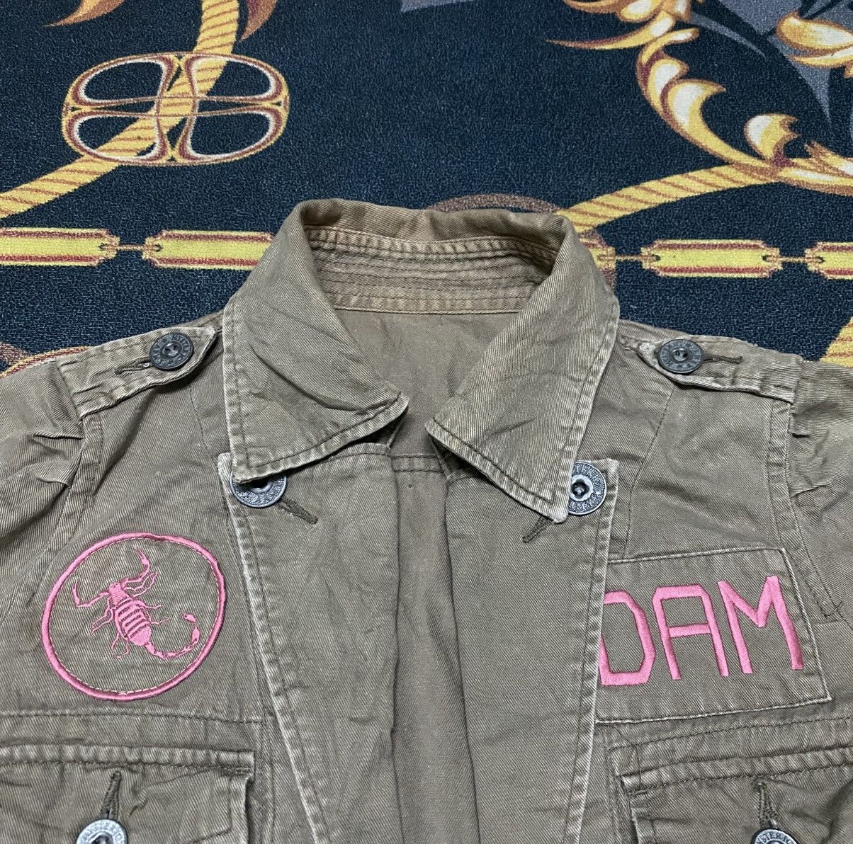 Hysteric Glamour Hysteric Glamour Peanut Butter Motherfxxker Army Jacket Size US S / EU 44-46 / 1 - 6 Thumbnail