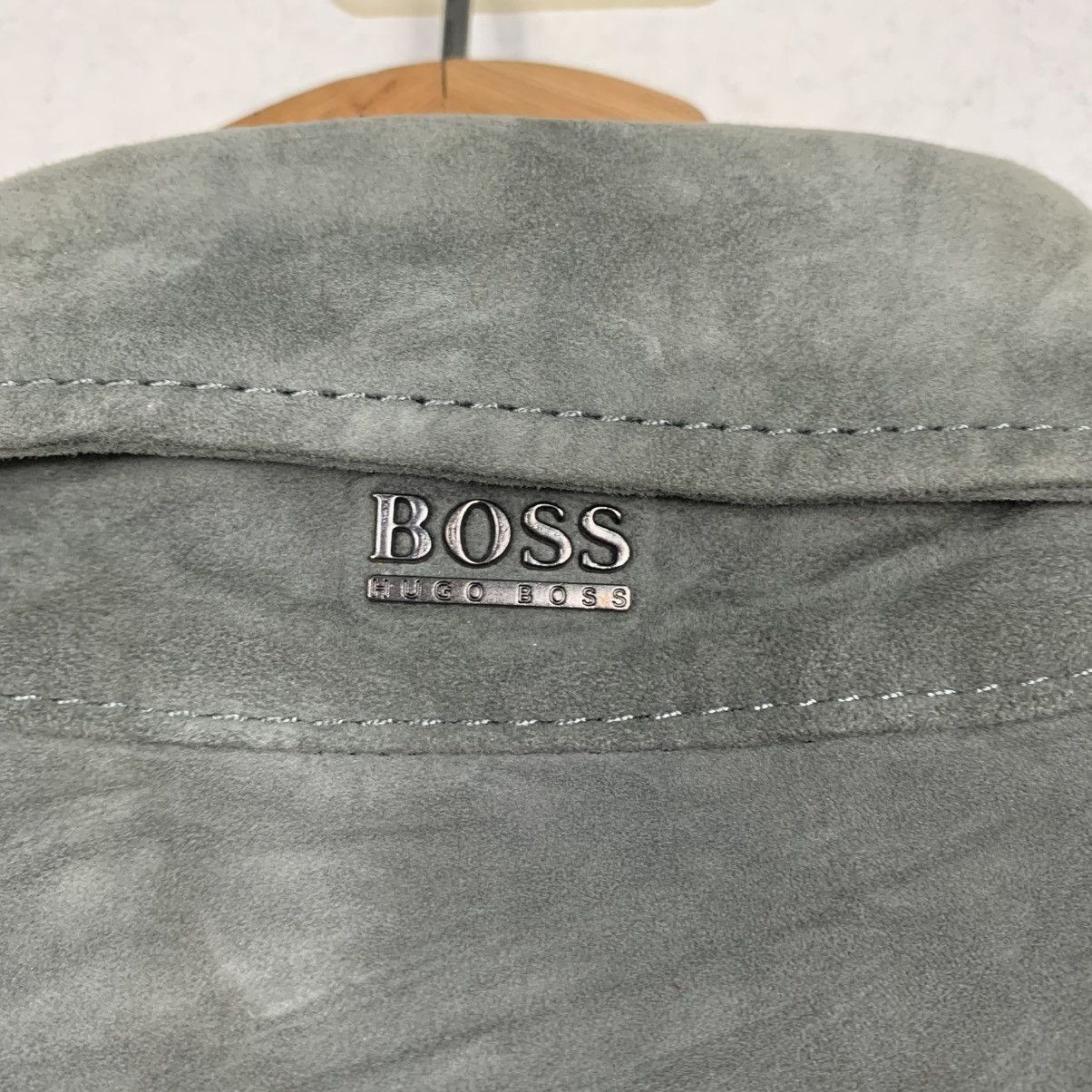 Hugo Boss Hugo Boss Suede Jacket Size US M / EU 48-50 / 2 - 14 Thumbnail