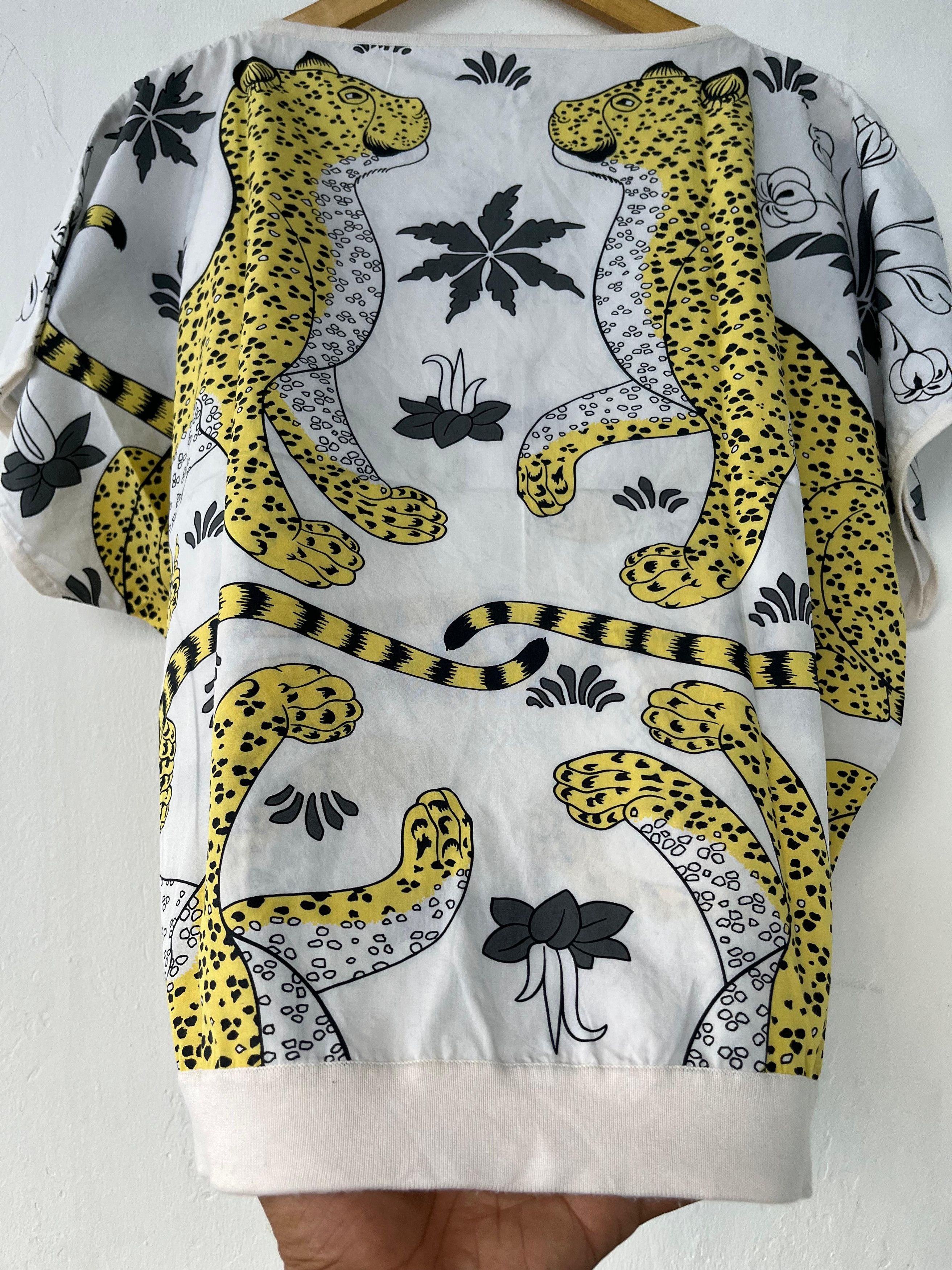 Hermes Hermes Leopard Printed Top Size M / US 6-8 / IT 42-44 - 3 Thumbnail