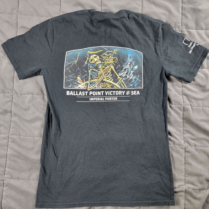 Other Ballast Point Brewing Co Mens Small Black T Shirt Victory At