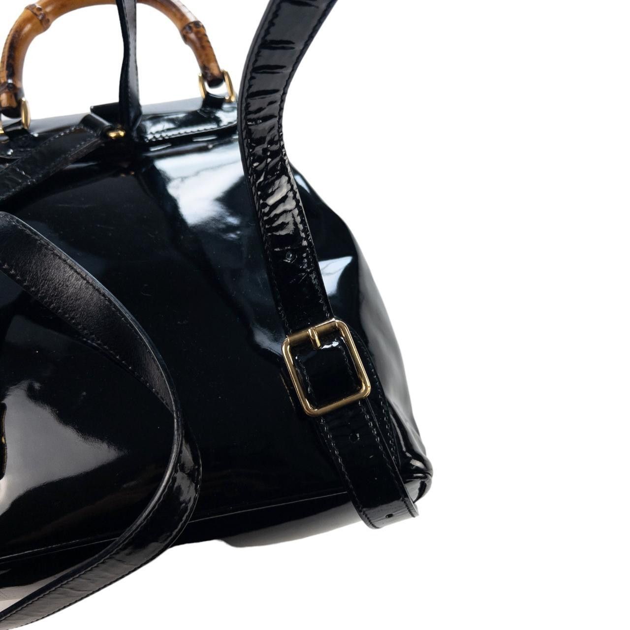 Gucci Vintage Gucci Bamboo Small Backpack Size ONE SIZE - 7 Thumbnail