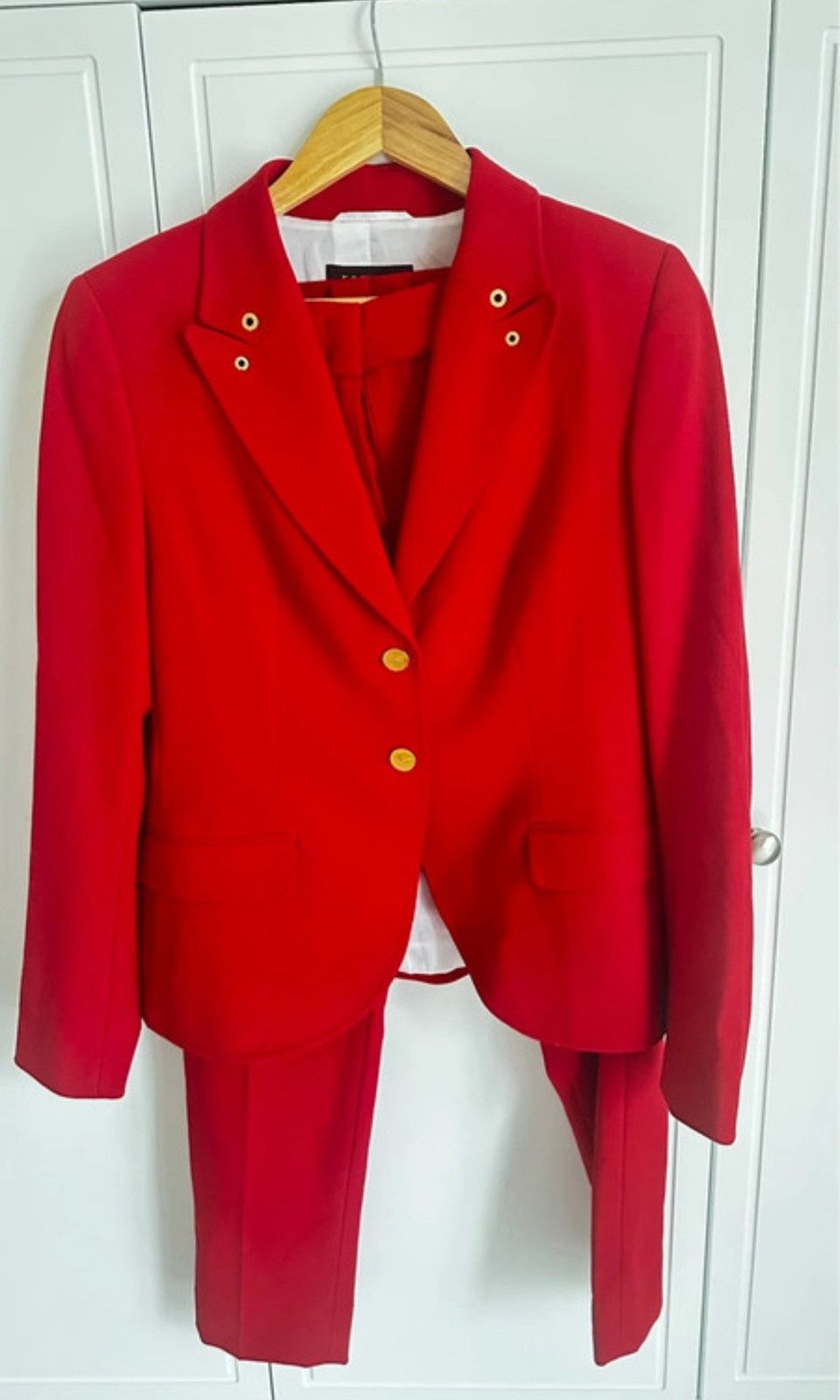 Escada Komplet garsonka i spodnie Escada Size L / US 10 / IT 46 - 1 Thumbnail